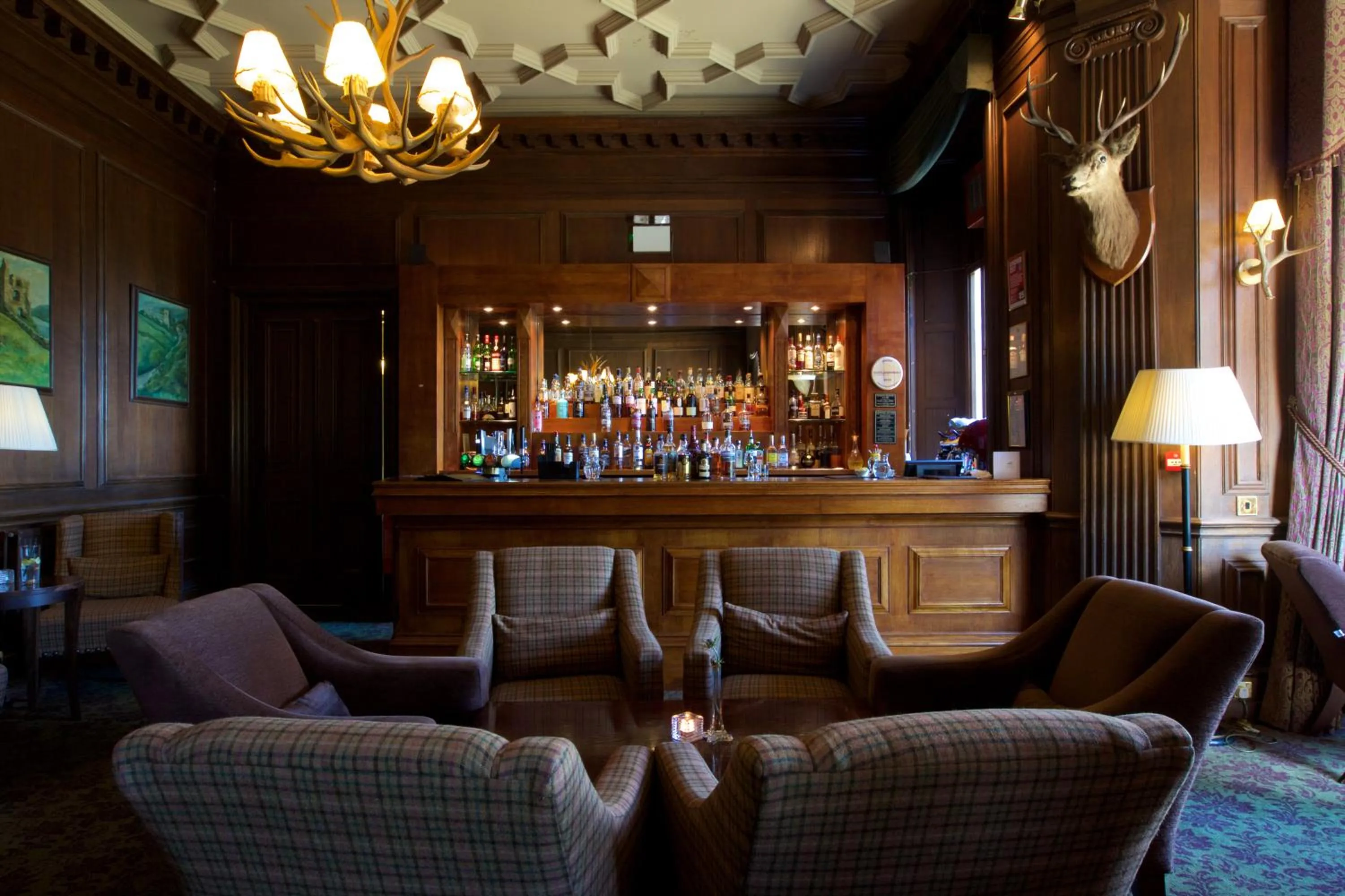 Lounge or bar in Stonefield Castle Hotel ‘A Bespoke Hotel’