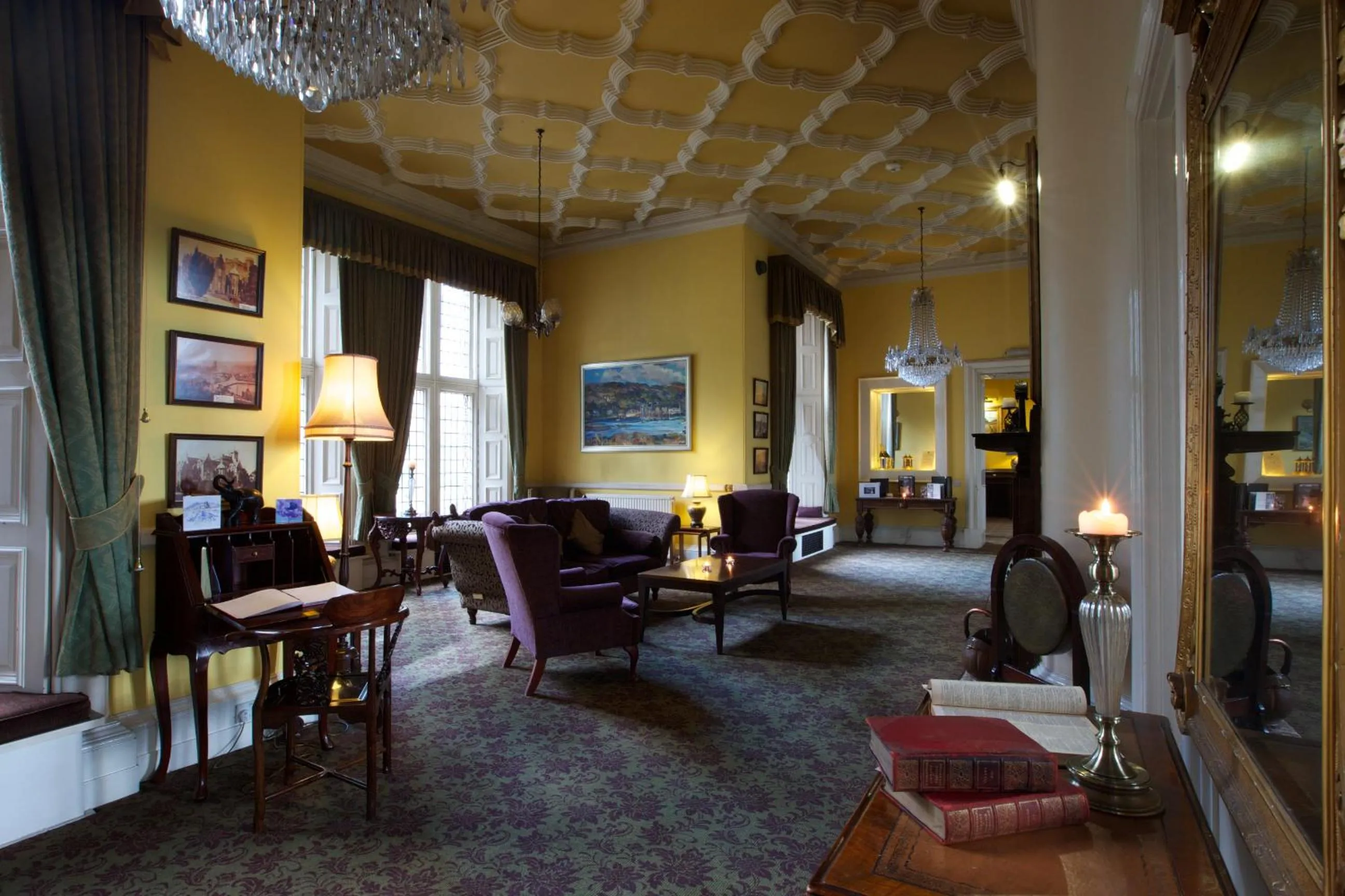 Lobby or reception in Stonefield Castle Hotel ‘A Bespoke Hotel’