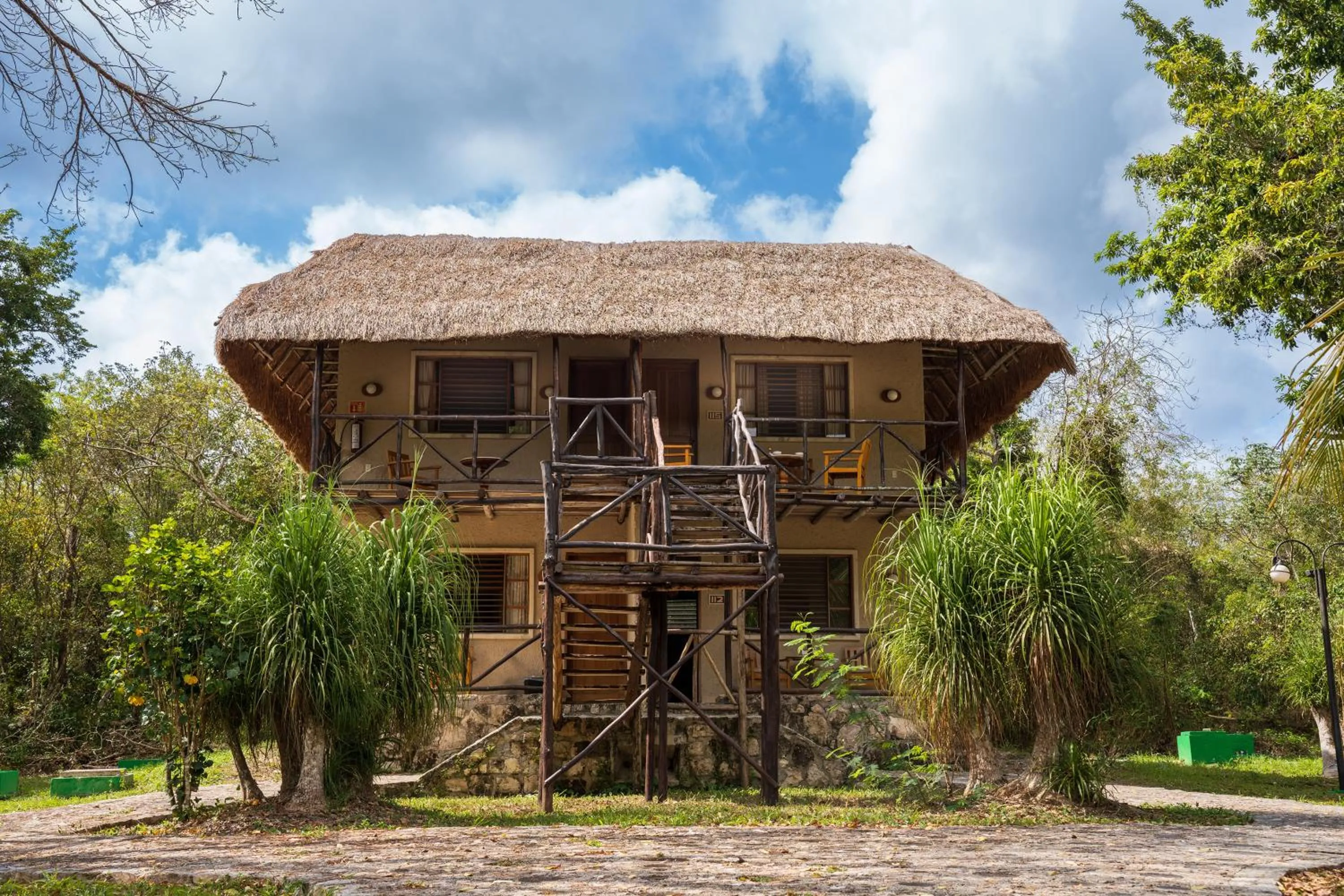 Property building in hotel villas chicanna