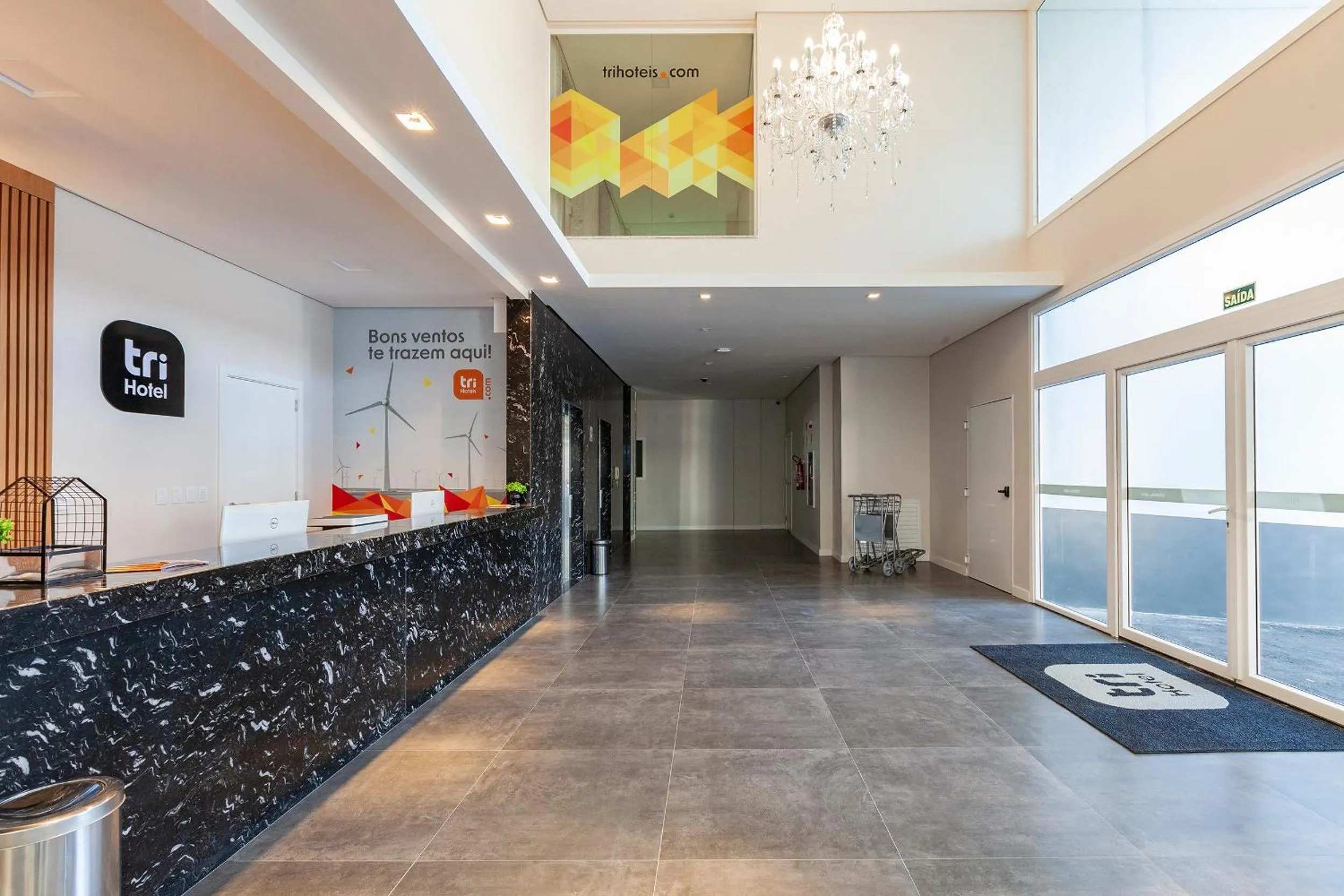 Lobby or reception in Tri Hotel Executive Osório