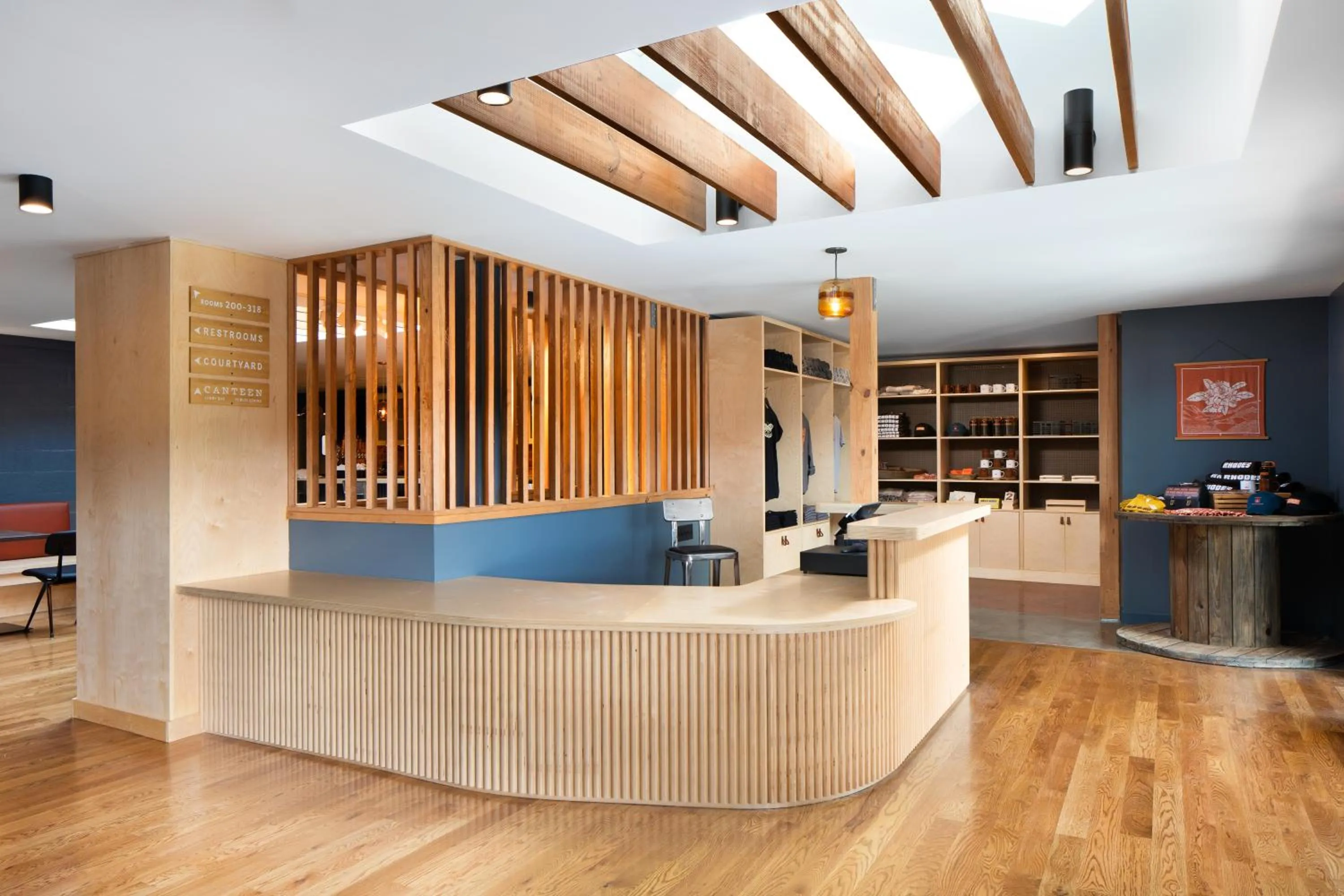 Property building in Rhode's Motor Lodge