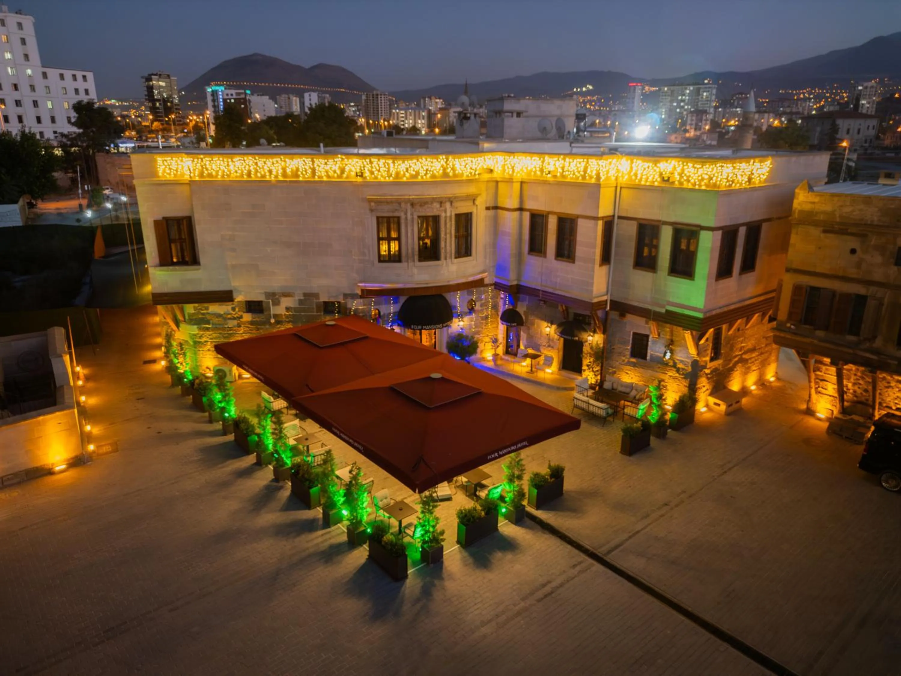 Property building in Four Mansions Hotel