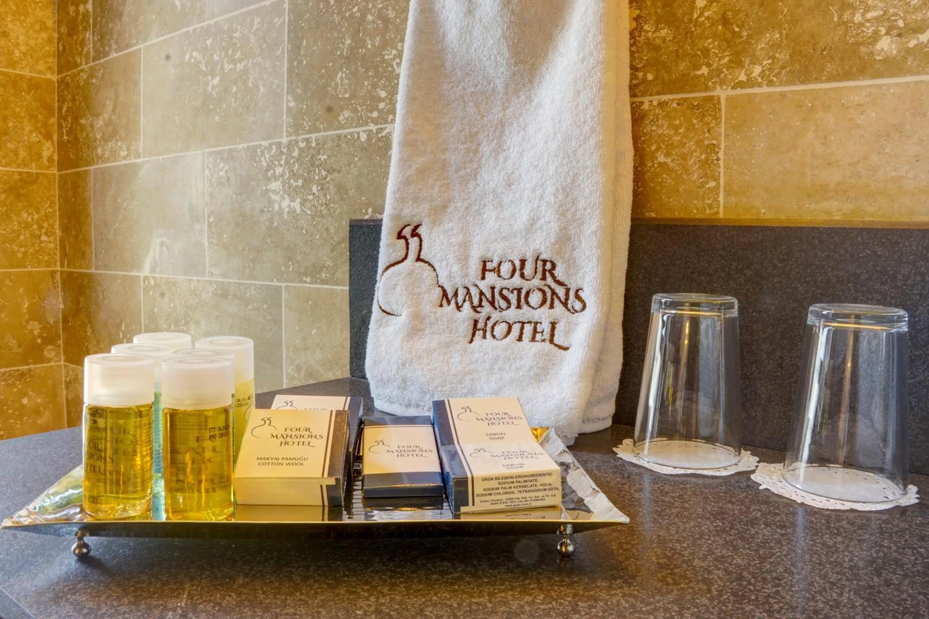 Property logo or sign in Four Mansions Hotel