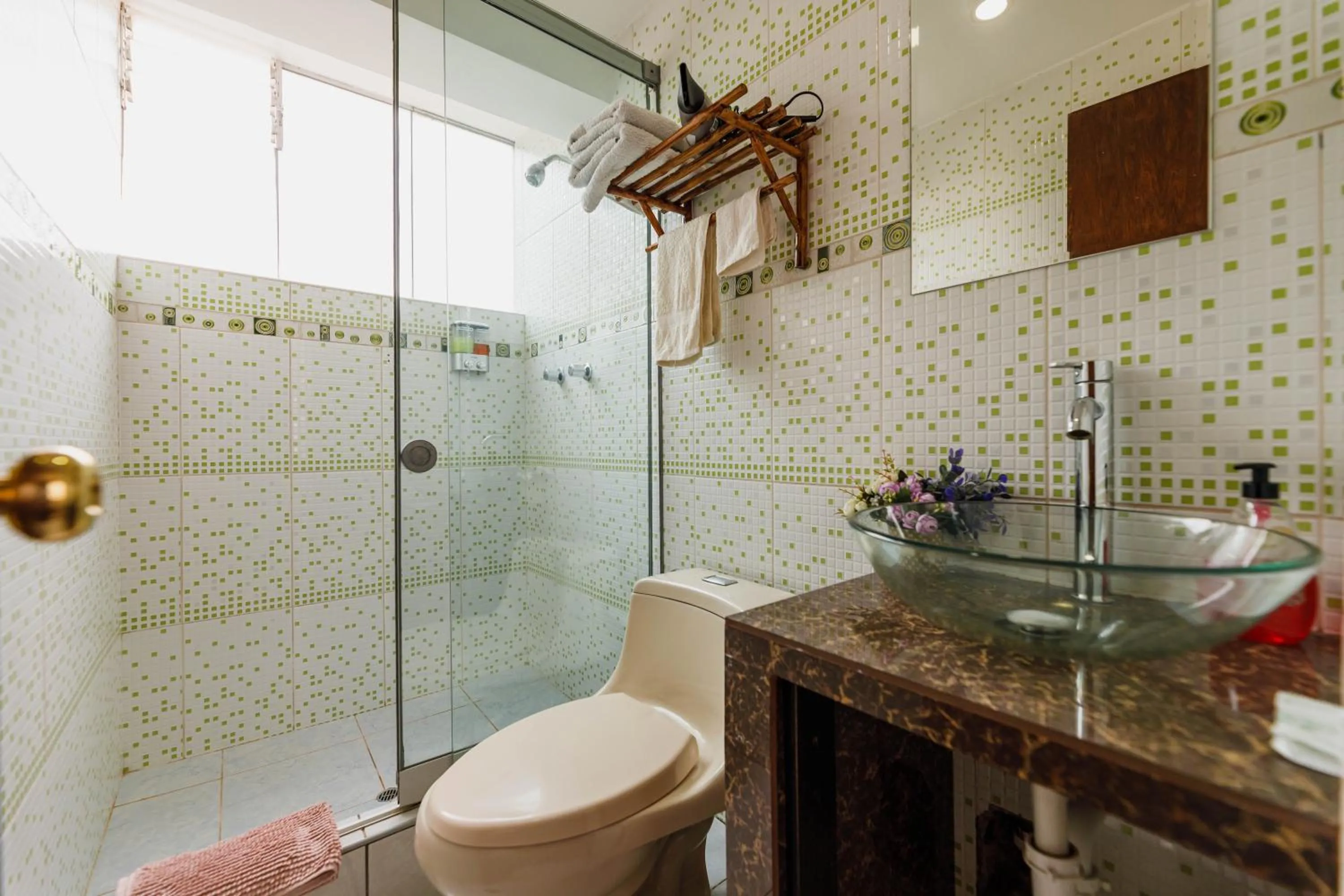 Shower in Dreams Boutique Hotel Cusco