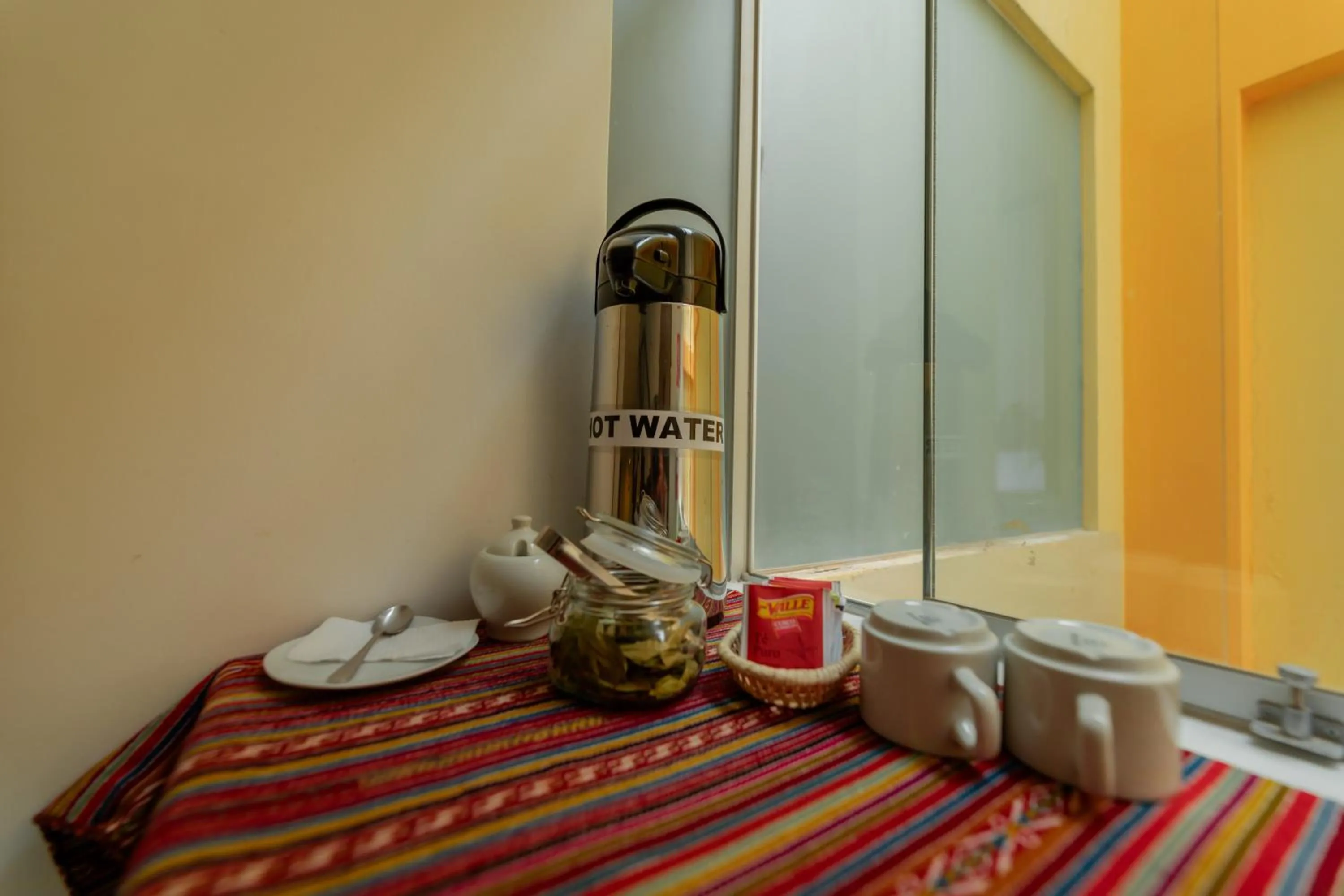 Coffee/tea facilities, Bed in Dreams Boutique Hotel Cusco
