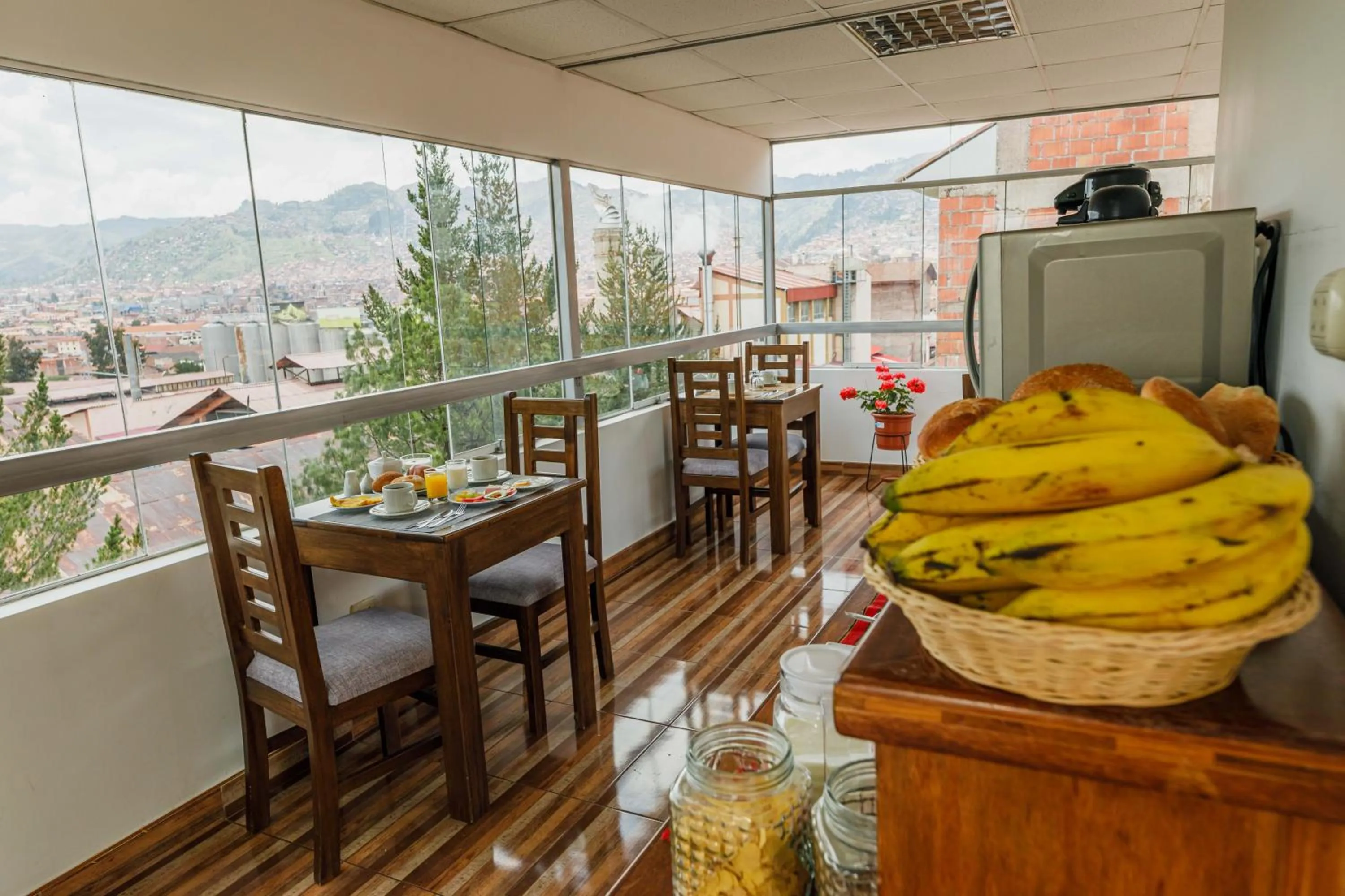 Food and drinks in Dreams Boutique Hotel Cusco