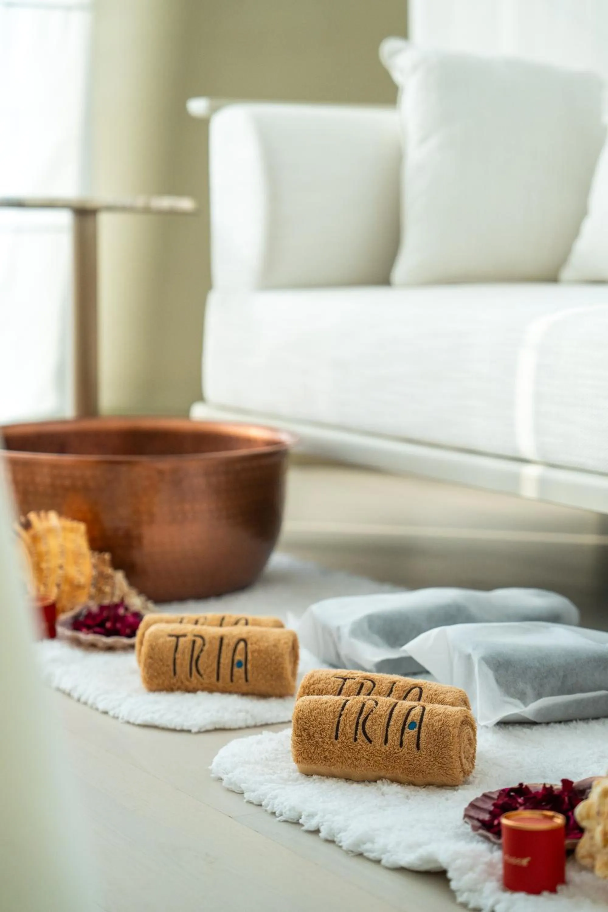 Spa and wellness centre/facilities, Bed in MGM Qingdao