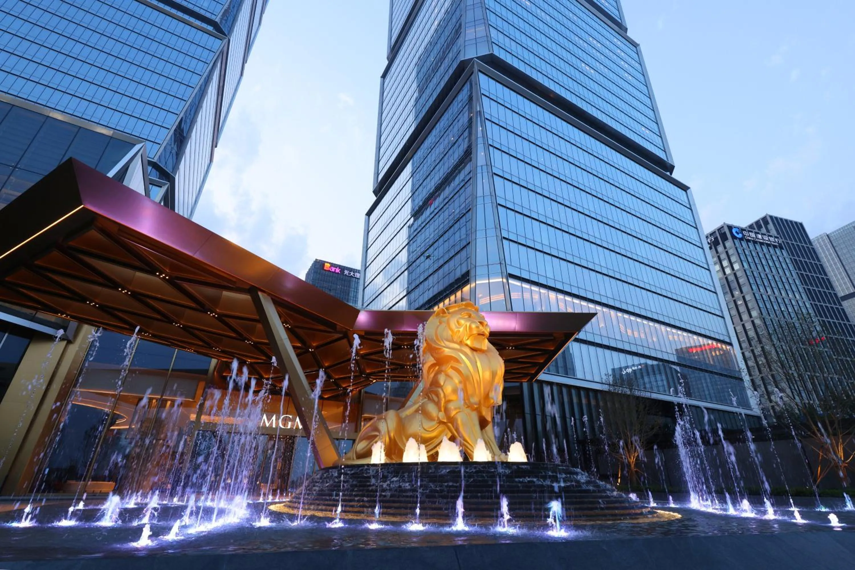 Property building in MGM Qingdao