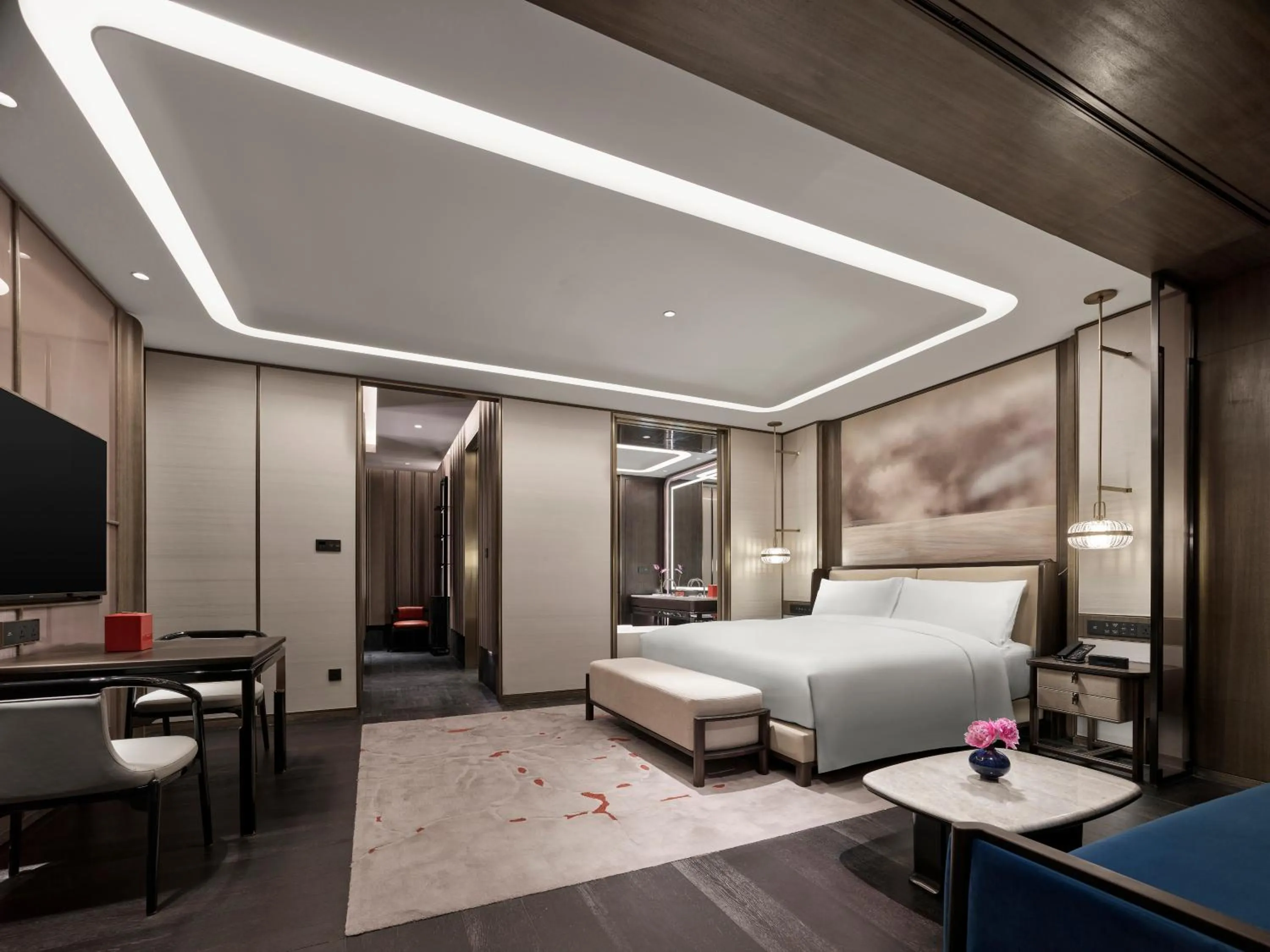 Photo of the whole room in Diaoyutai Hotel Qingdao