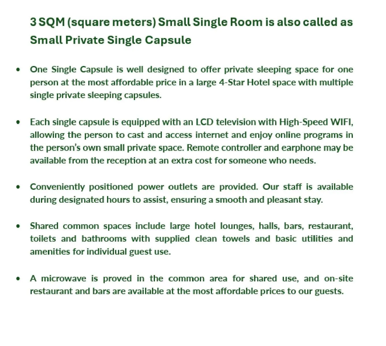 Property building in AWA Hotel