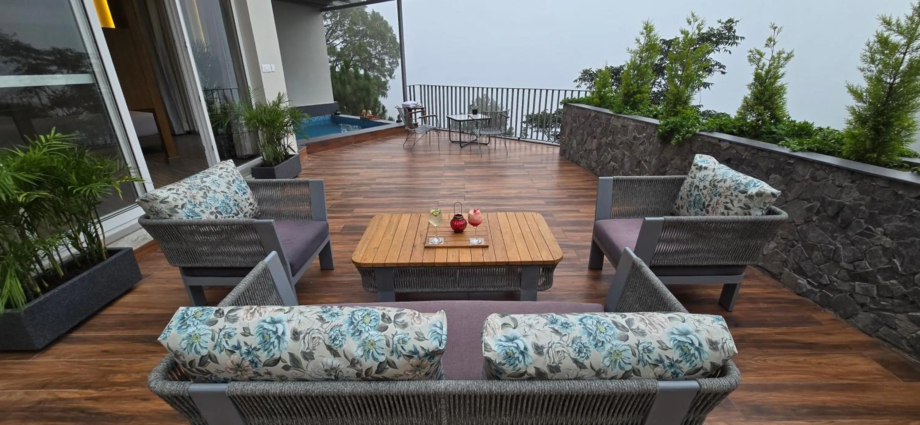 Balcony/Terrace in OREN Kasauli