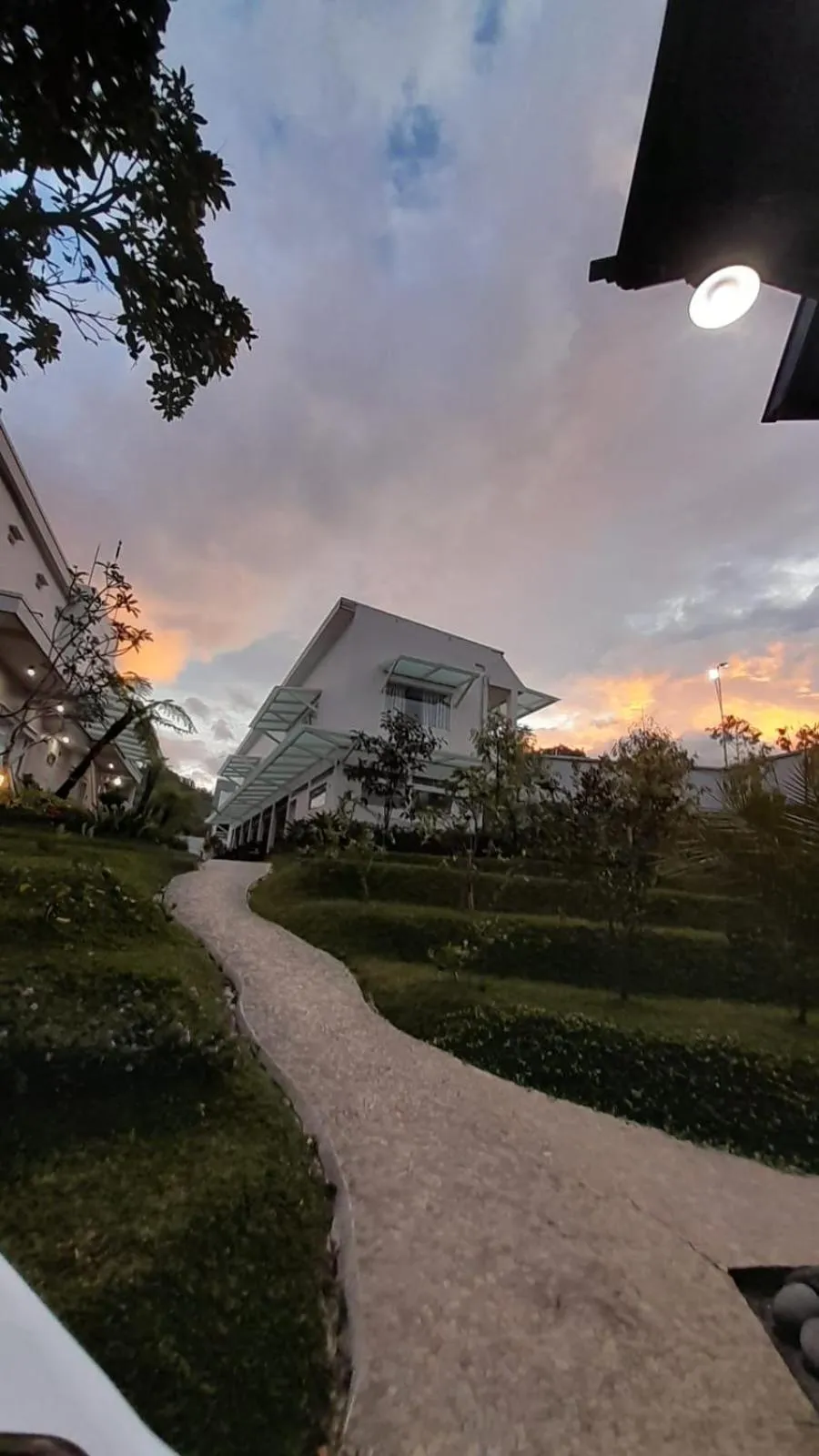 Sunset in In Villa Garden Resort