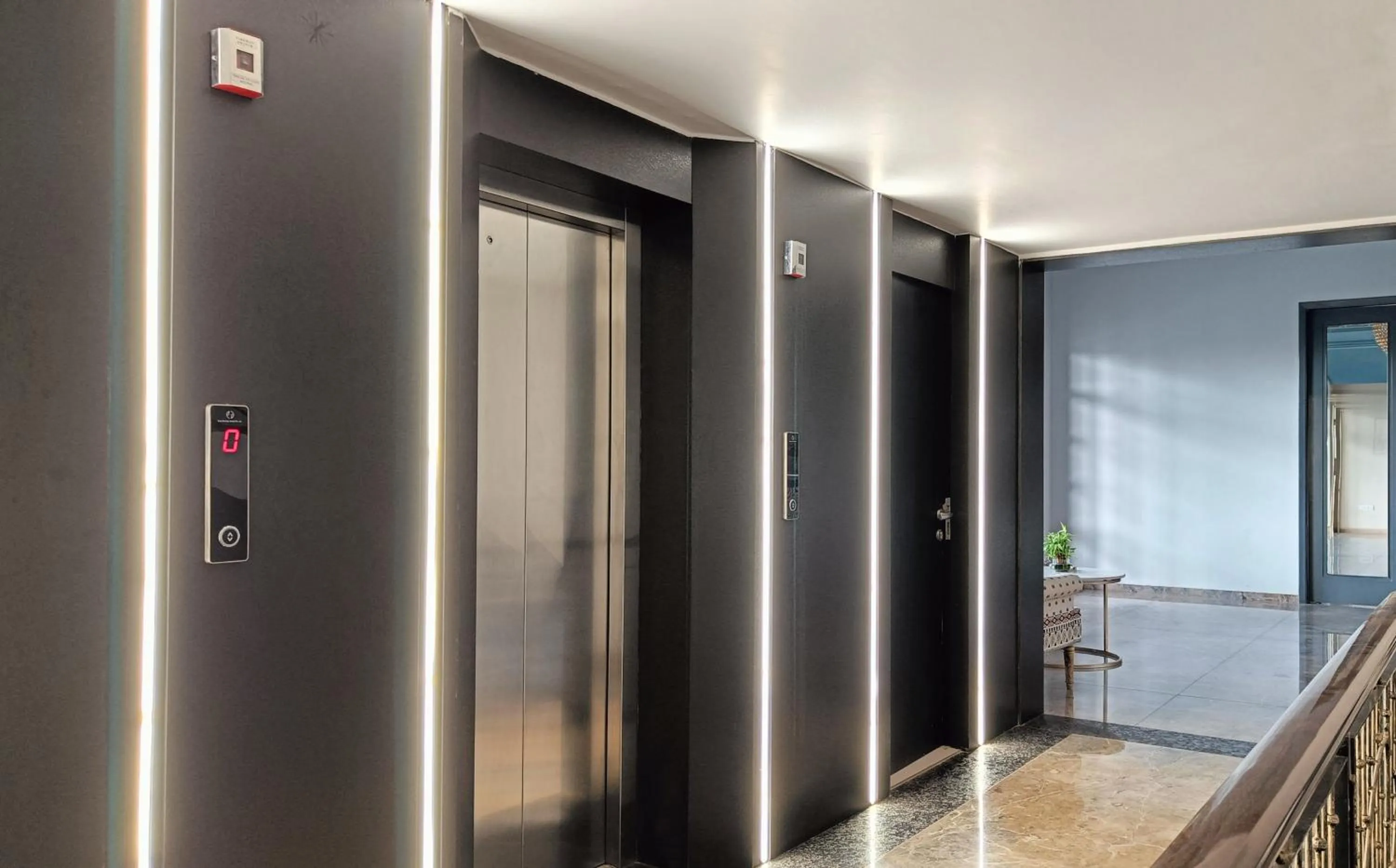 elevator in Hotel Shubh Vilas