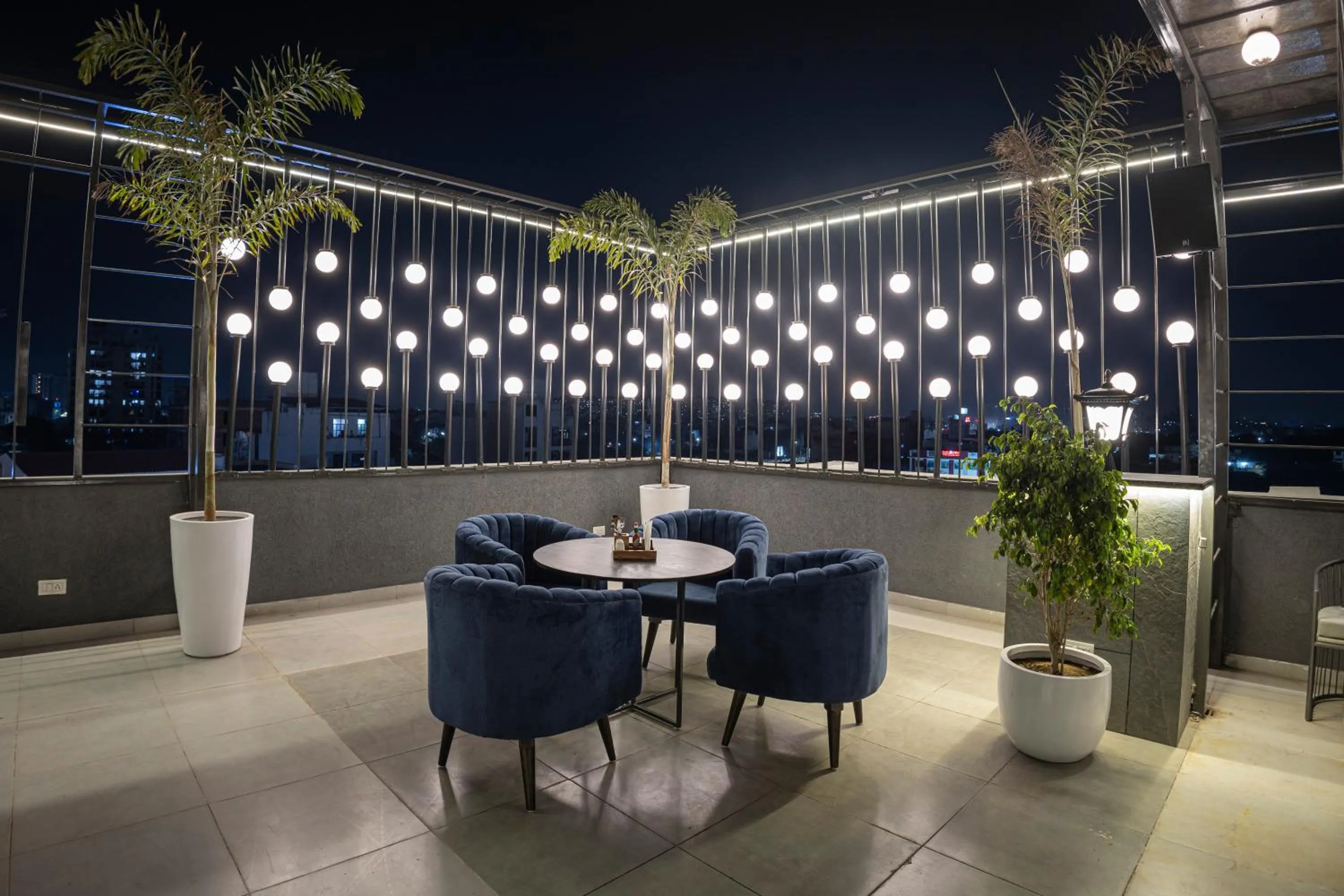 Patio in Hotel Shubh Vilas