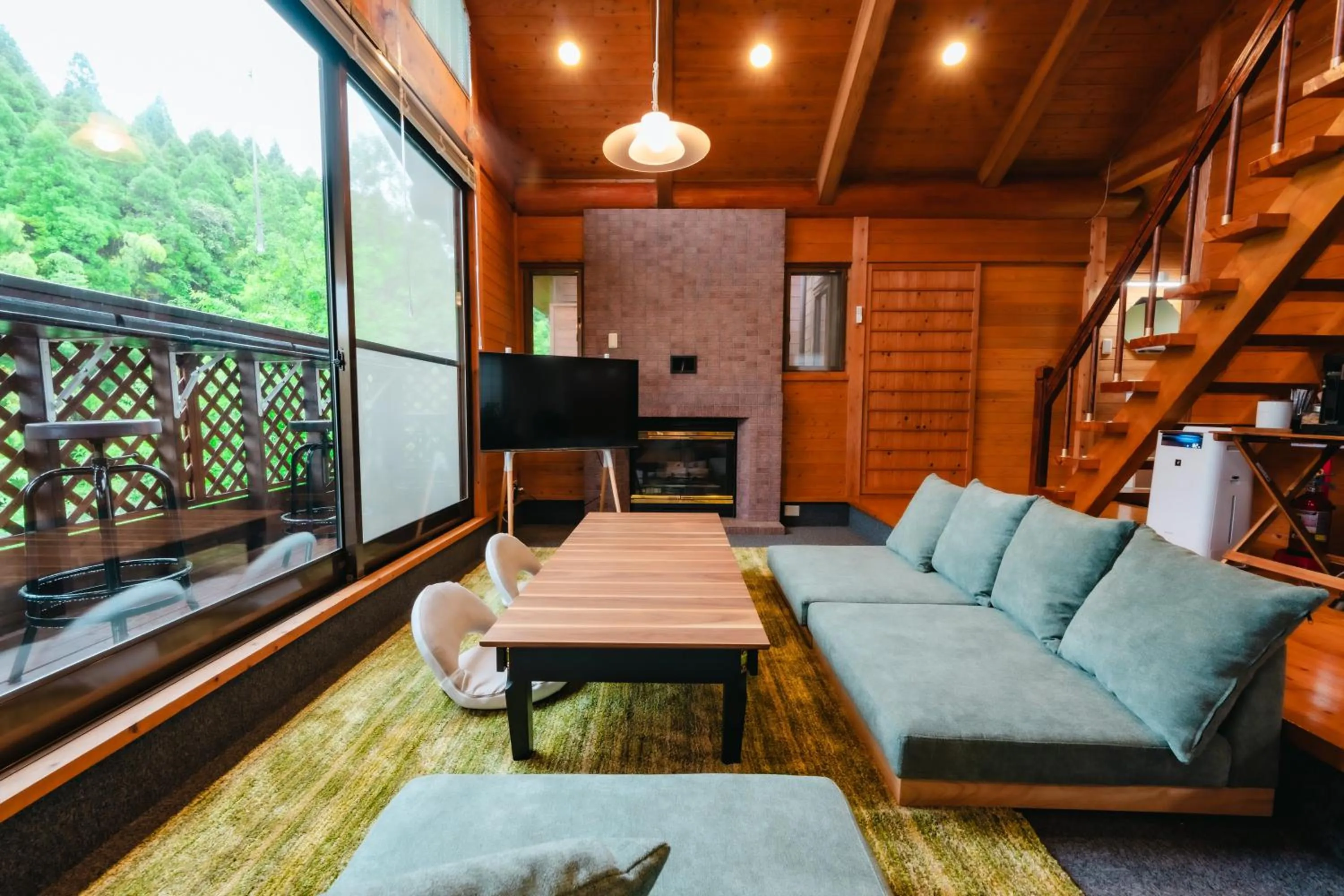 Living room in Kurokawa Mori No Kiki