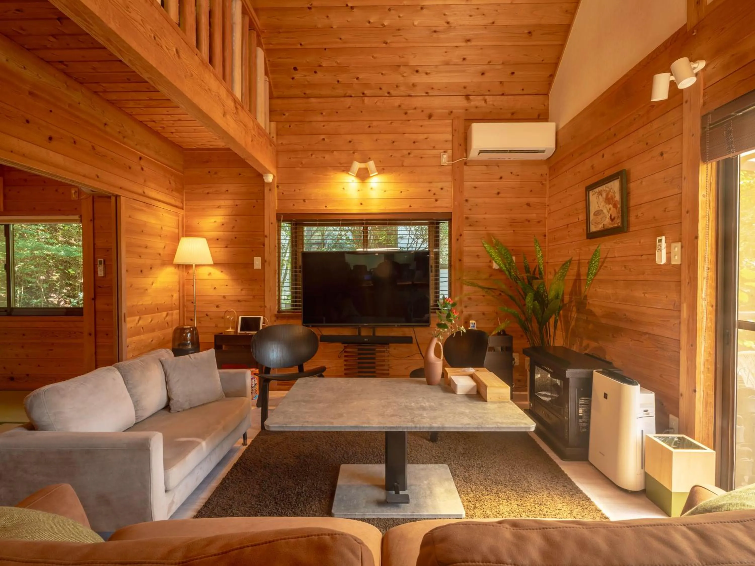 Living room in Kurokawa Mori No Kiki