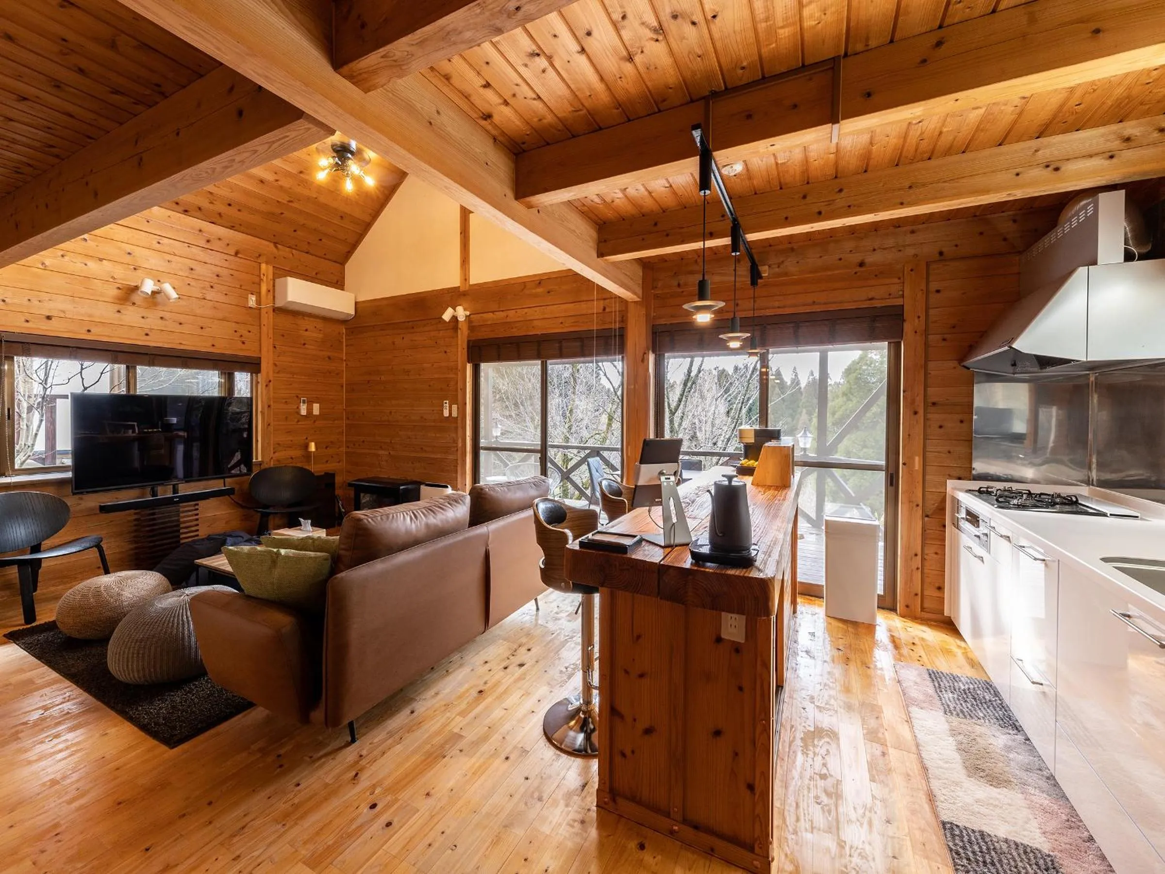 Living room in Kurokawa Mori No Kiki