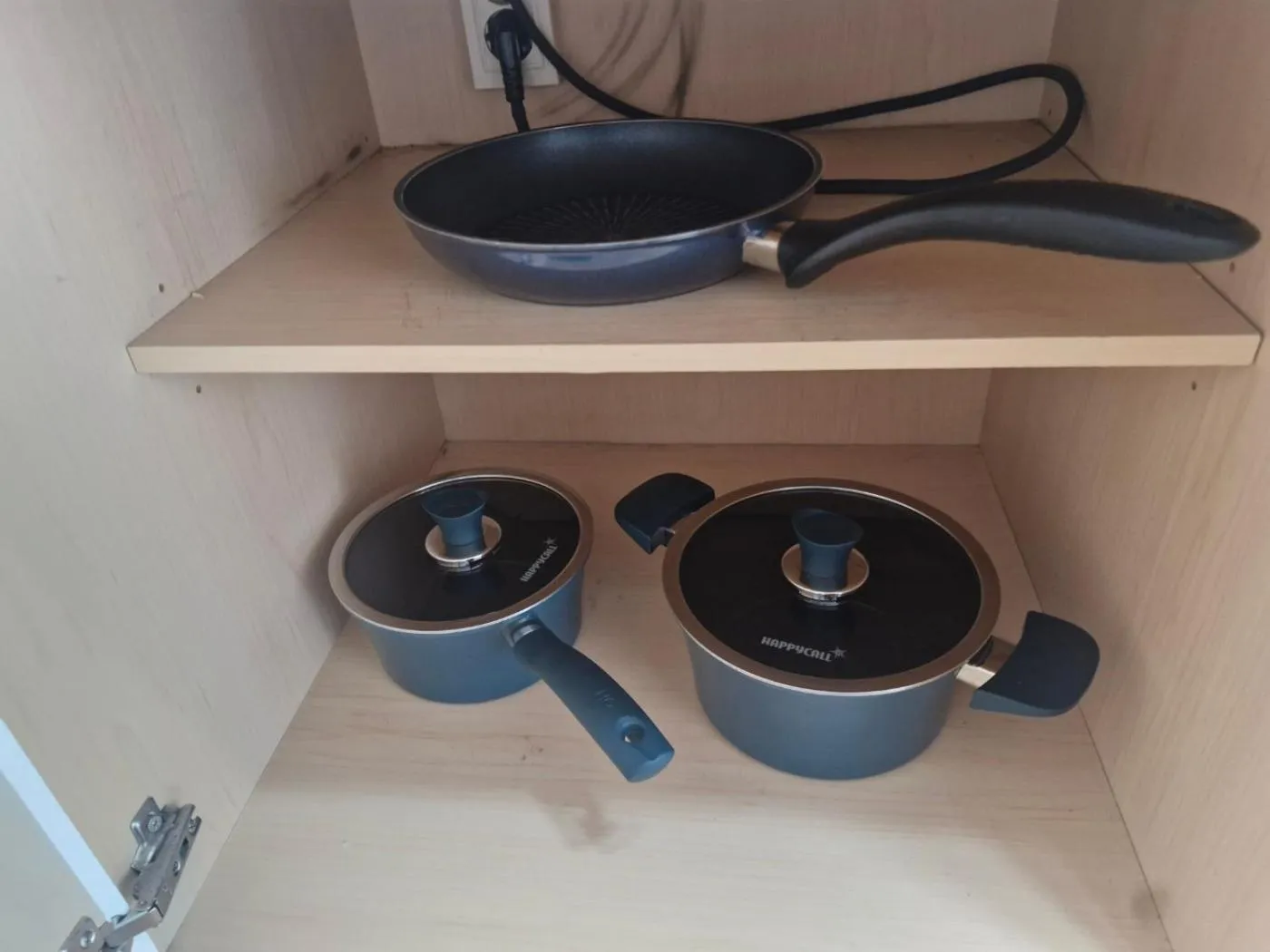 kitchen in Hongdae Guesthouse 1min from Hongik Uni station Exit #1