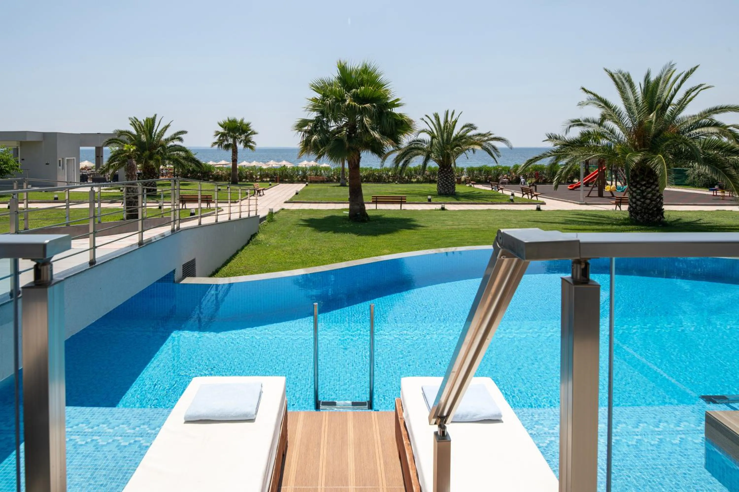 Swimming pool in Sea Coast Resort Halkidiki