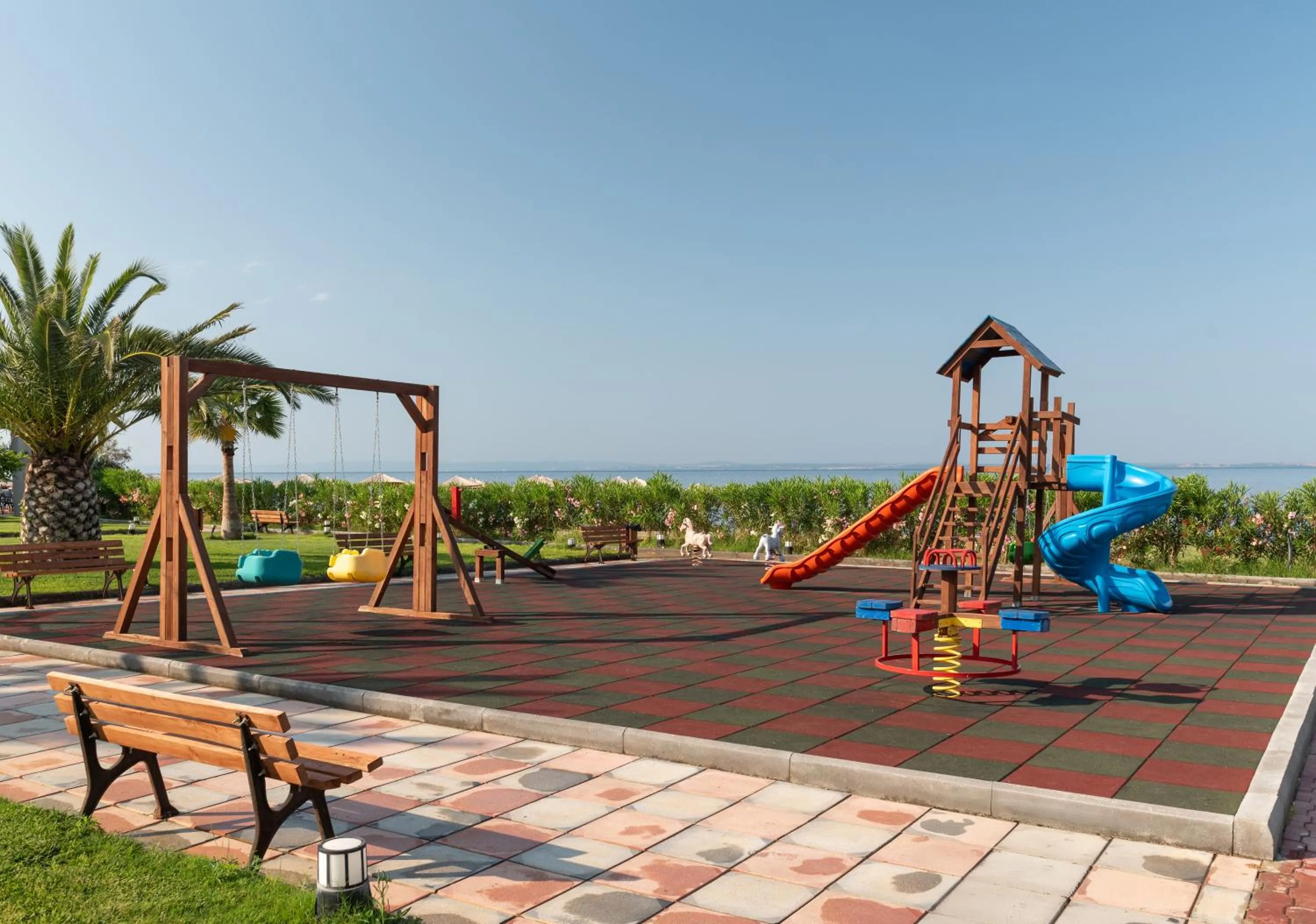 Children play ground in Sea Coast Resort Halkidiki