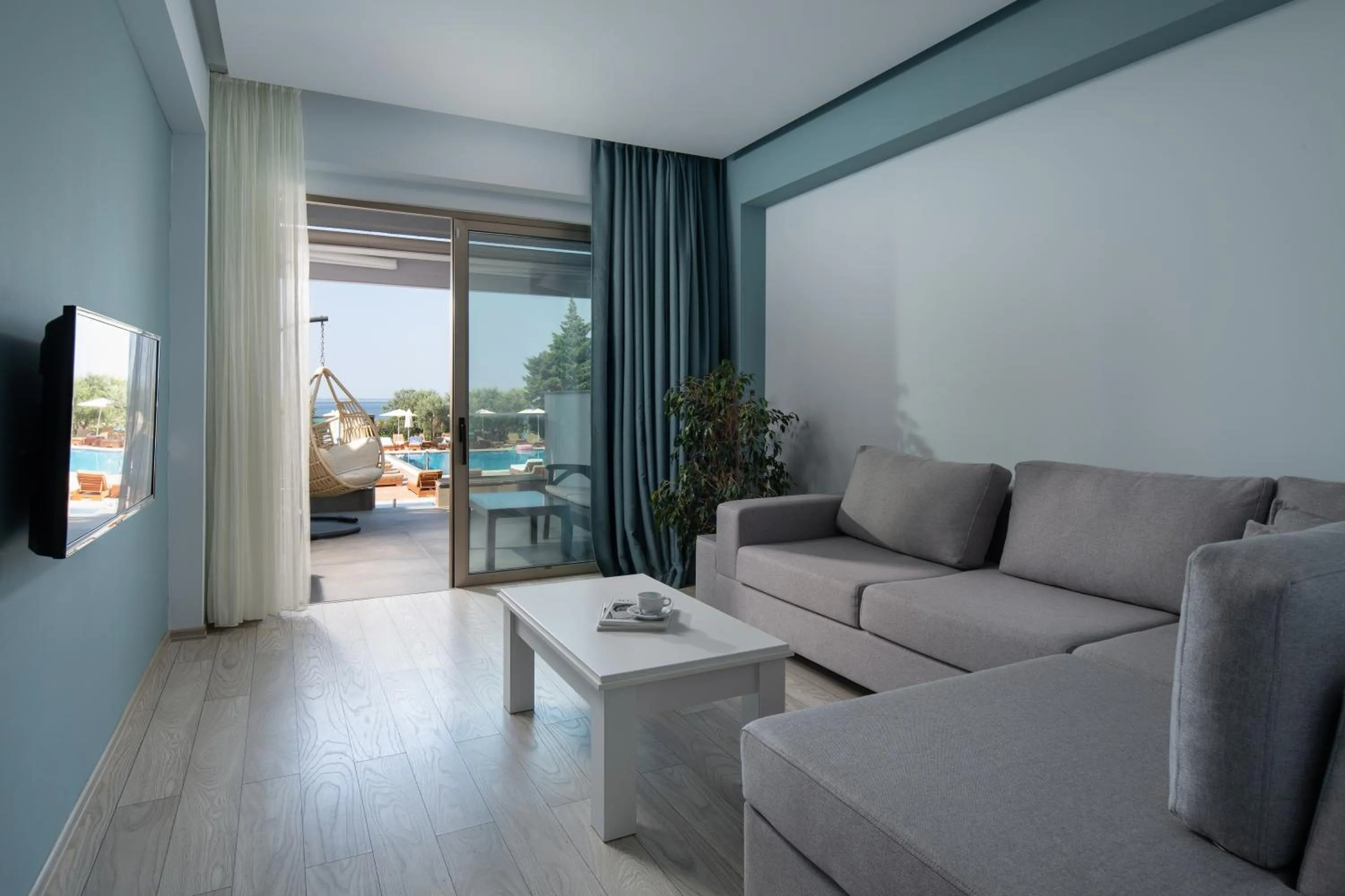 Living room in Sea Coast Resort Halkidiki