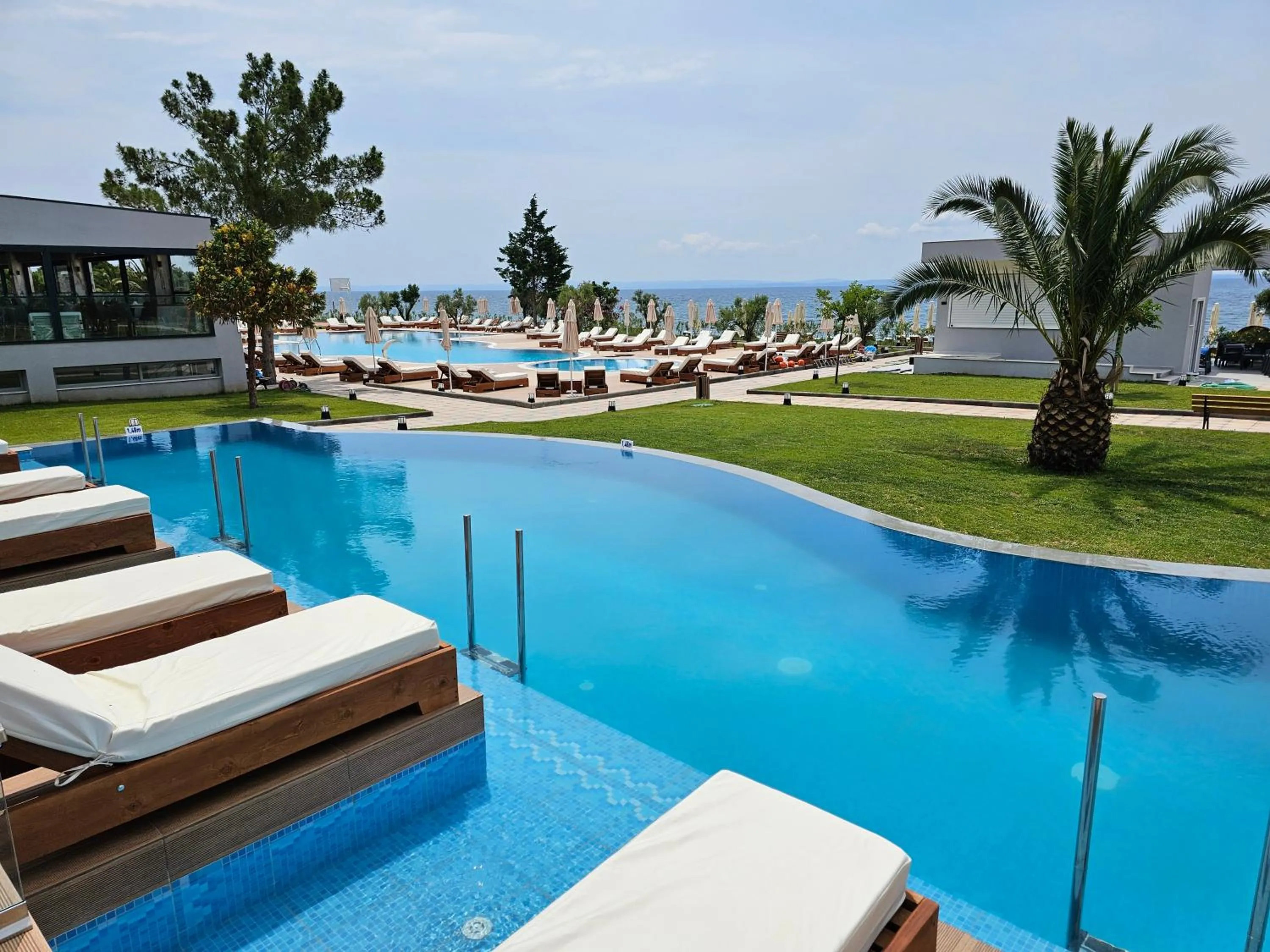 Pool view in Sea Coast Resort Halkidiki