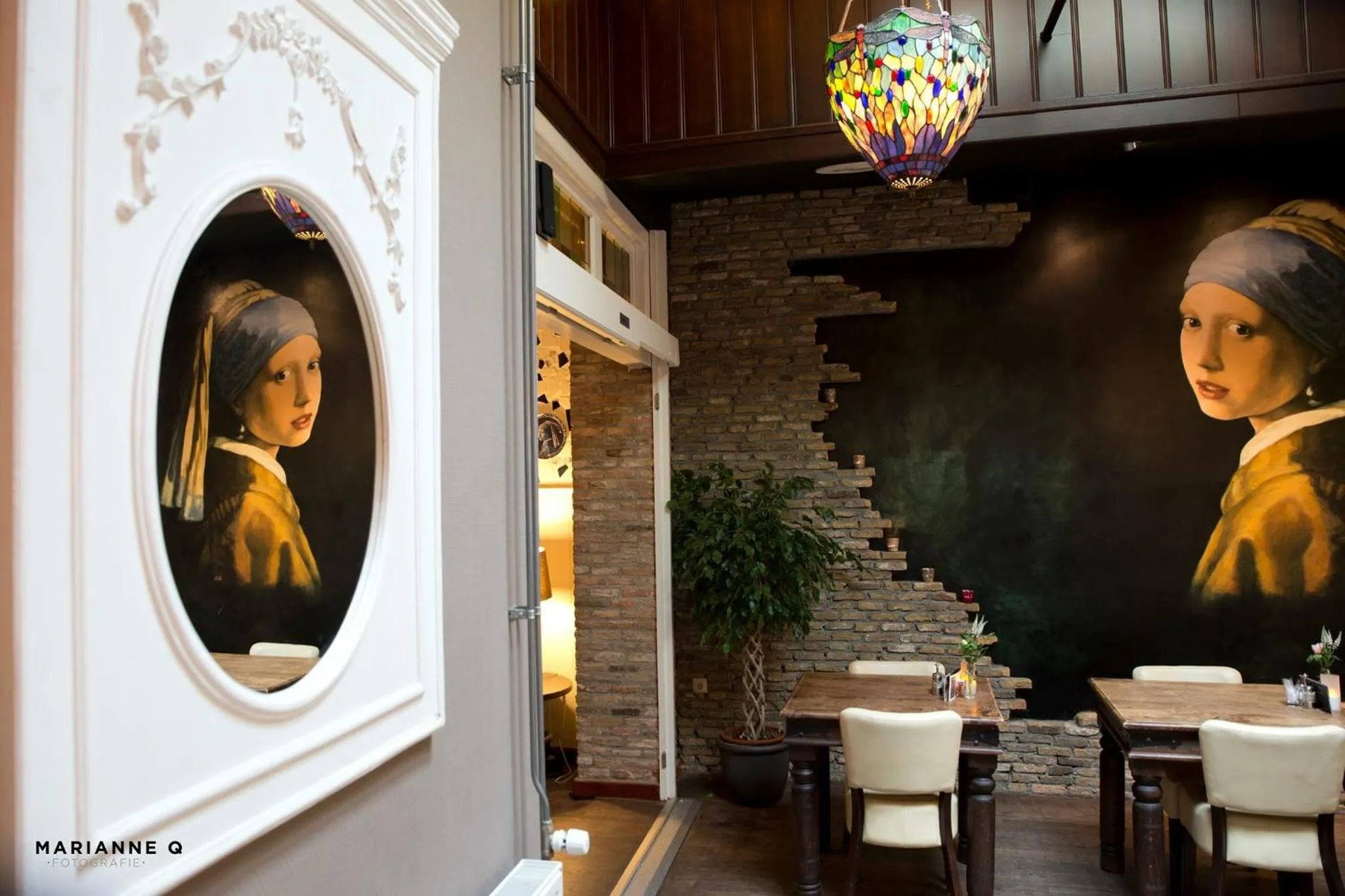 Restaurant/places to eat in Hotel Johannes Vermeer Delft