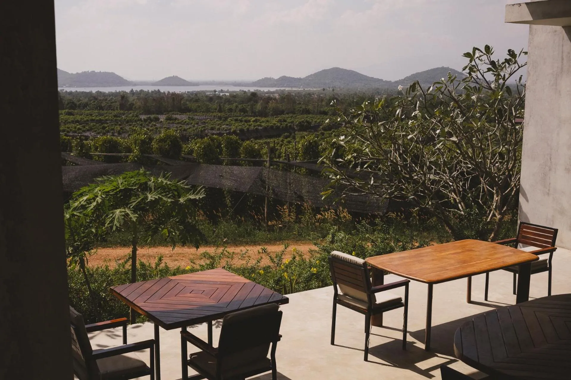 Patio in La Plantation Villa