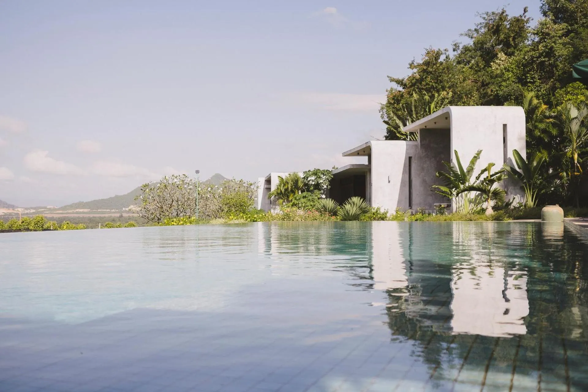 Swimming pool in La Plantation Villa