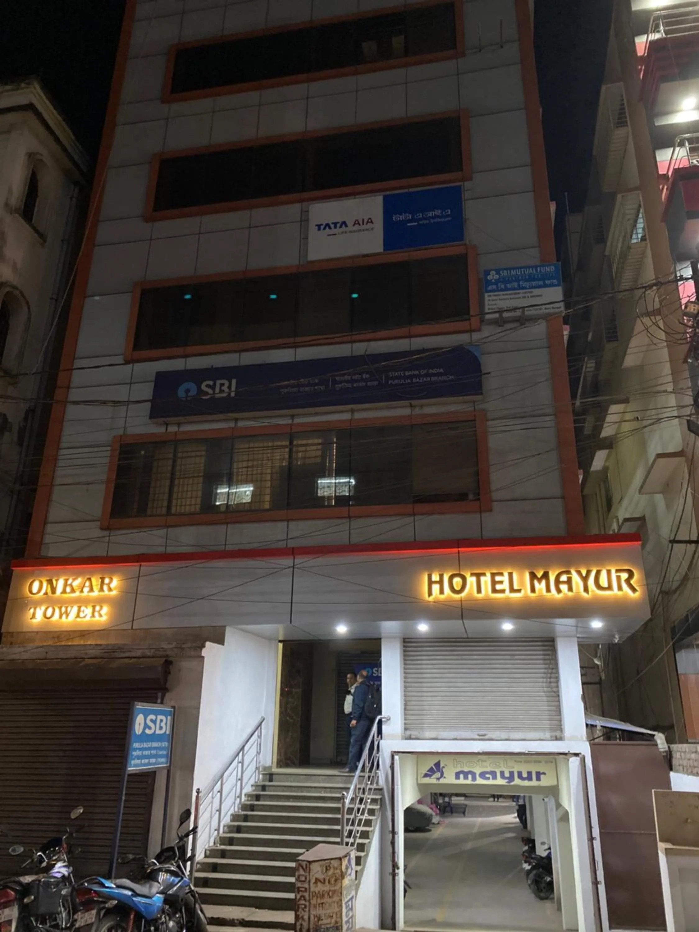 Property building in Hotel Mayur
