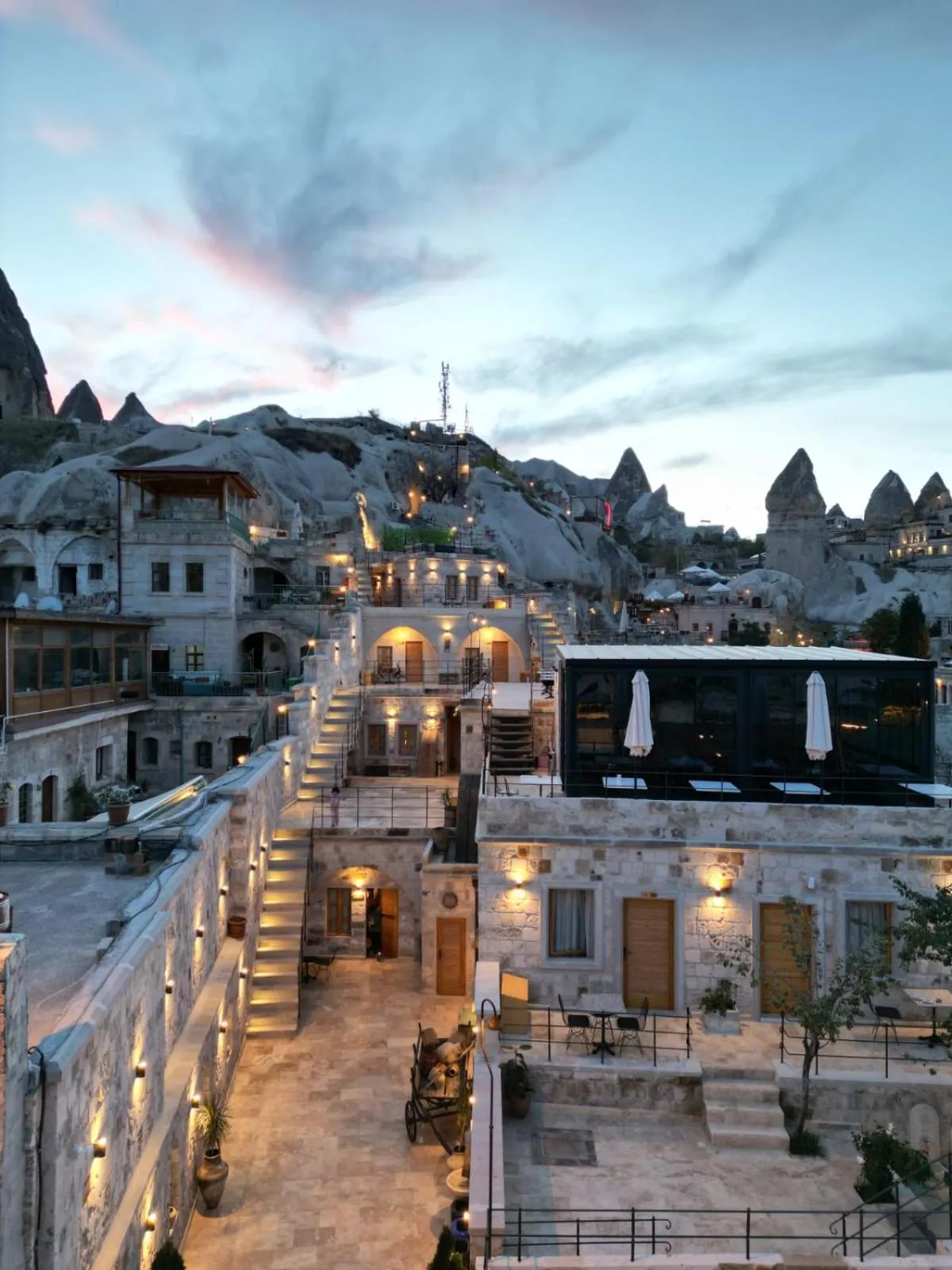 Property building in Caverna Hotel Premium Caves