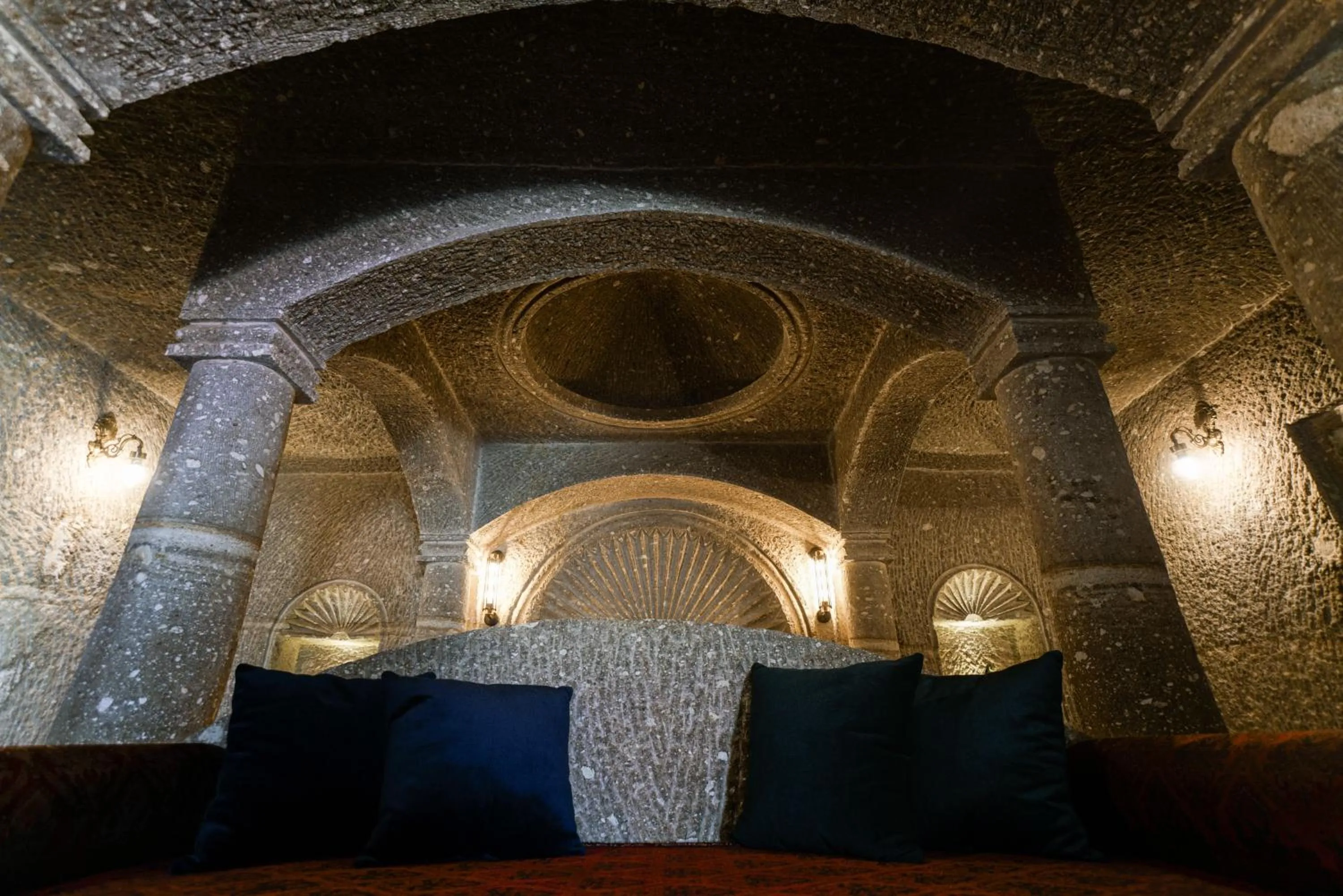 Decorative detail in Caverna Hotel Premium Caves