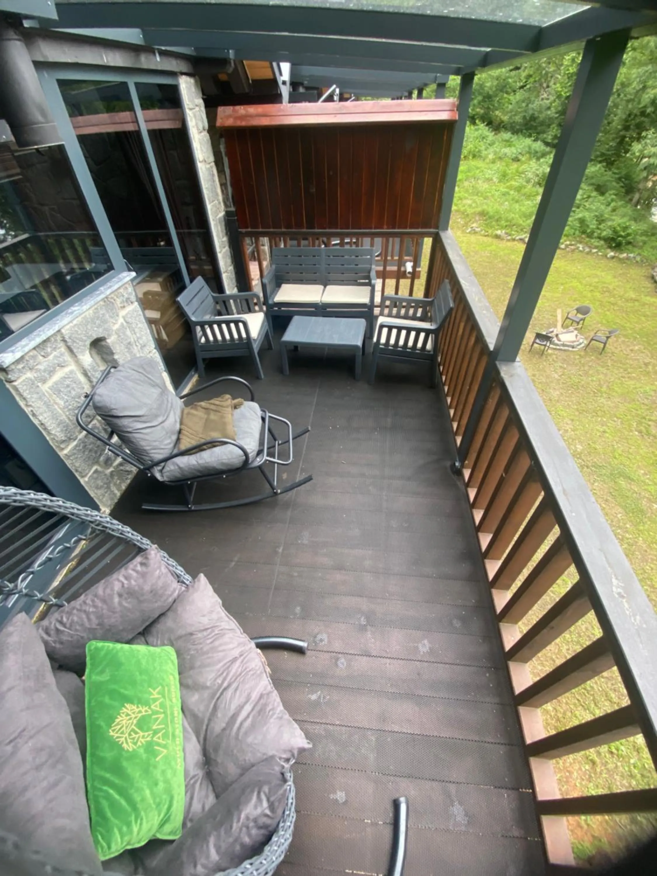 Balcony/Terrace in AYDER VANAK STONE SUİTES