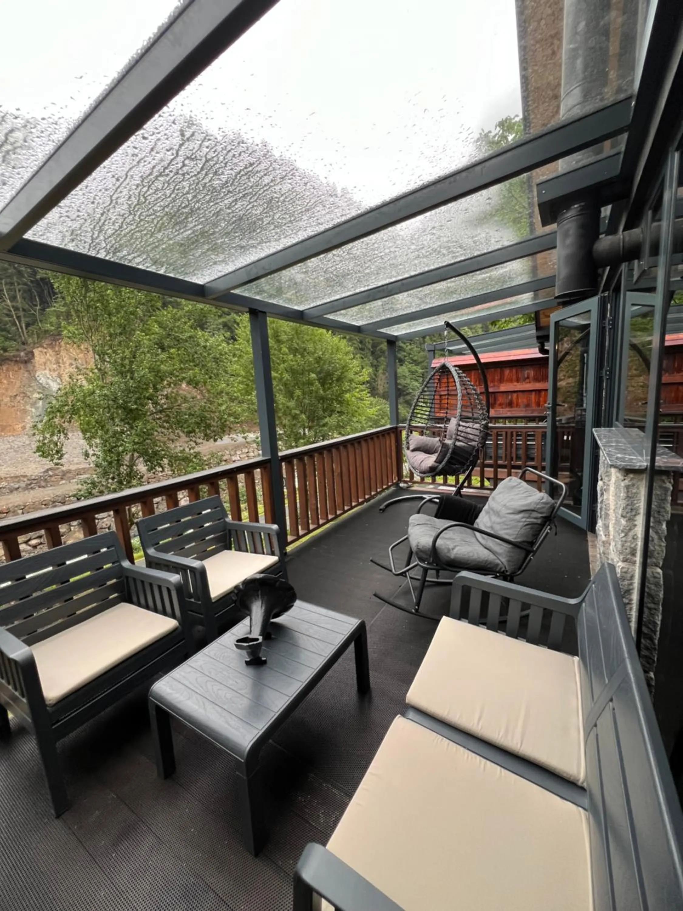 Patio in AYDER VANAK STONE SUİTES