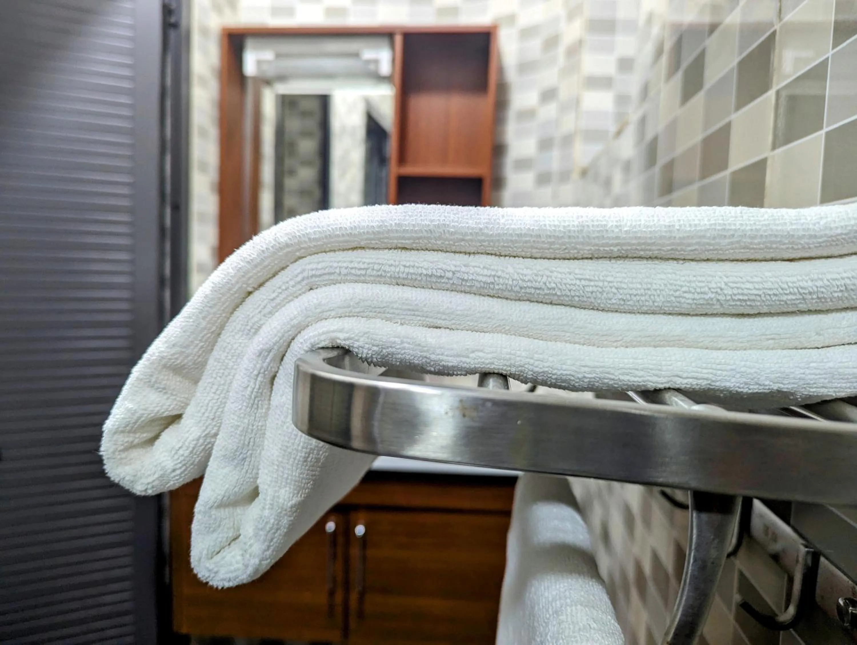 Bathroom in Les Ombrelles Appart'Hotel