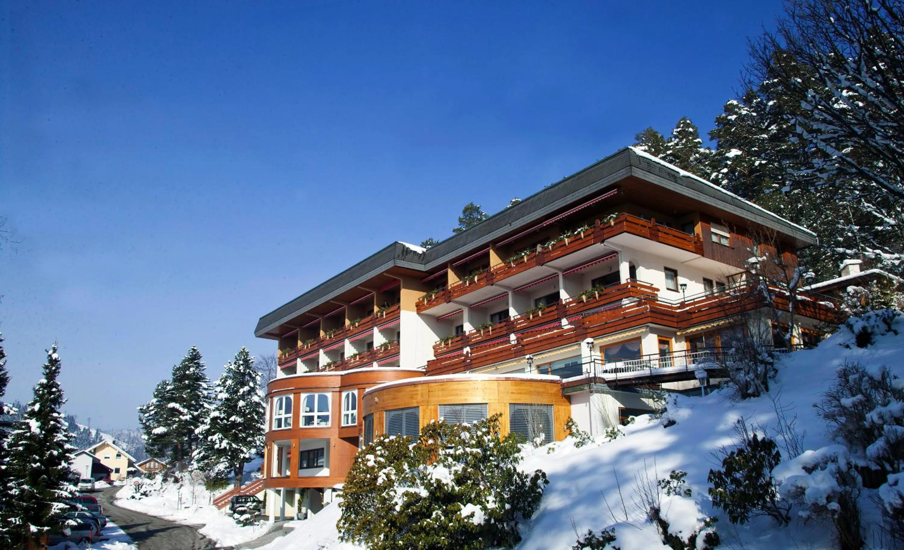Property building in Wellnesshotel Sonnenhalde Tonbach