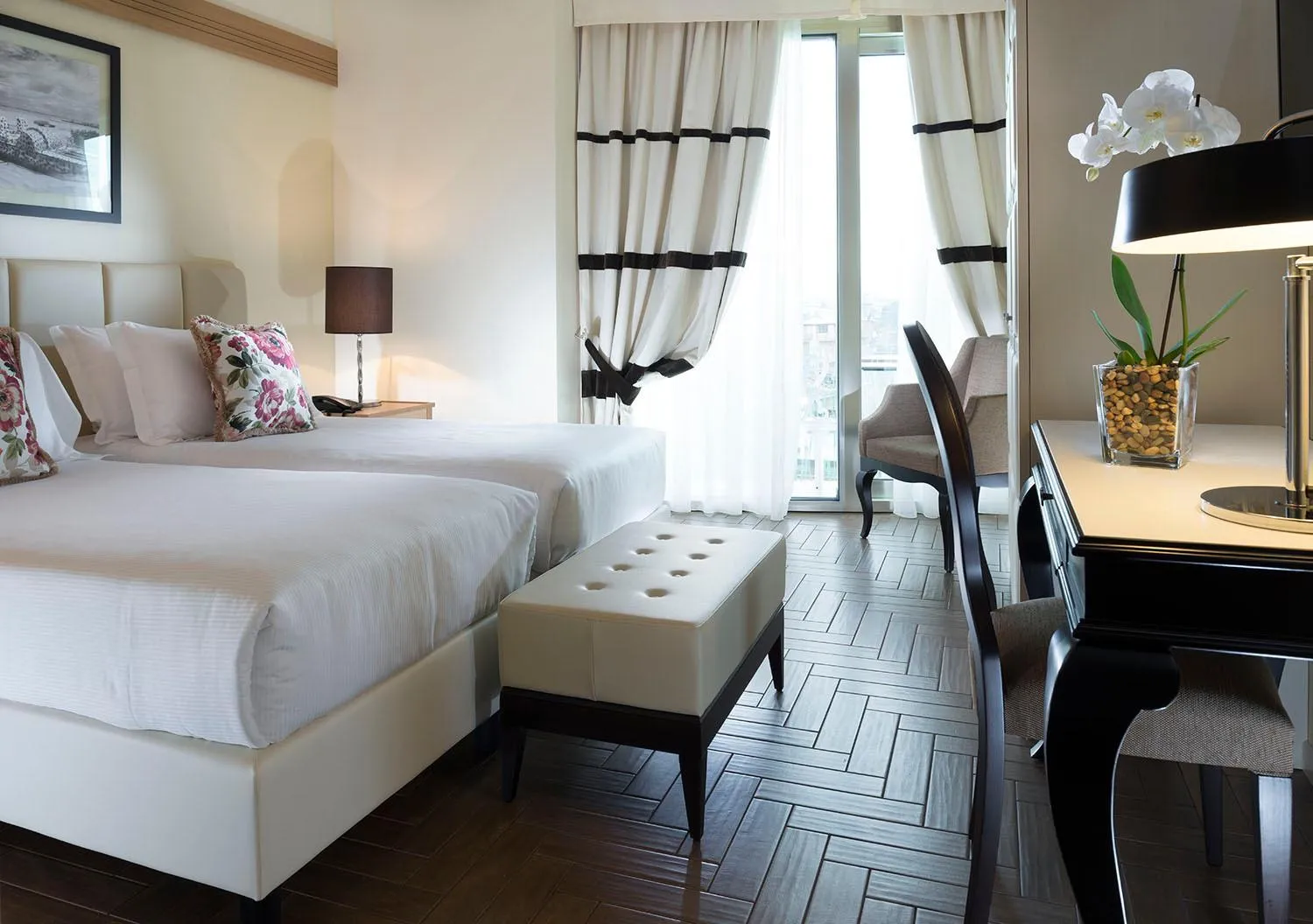 Photo of the whole room, Bed in Erbavoglio Hotel