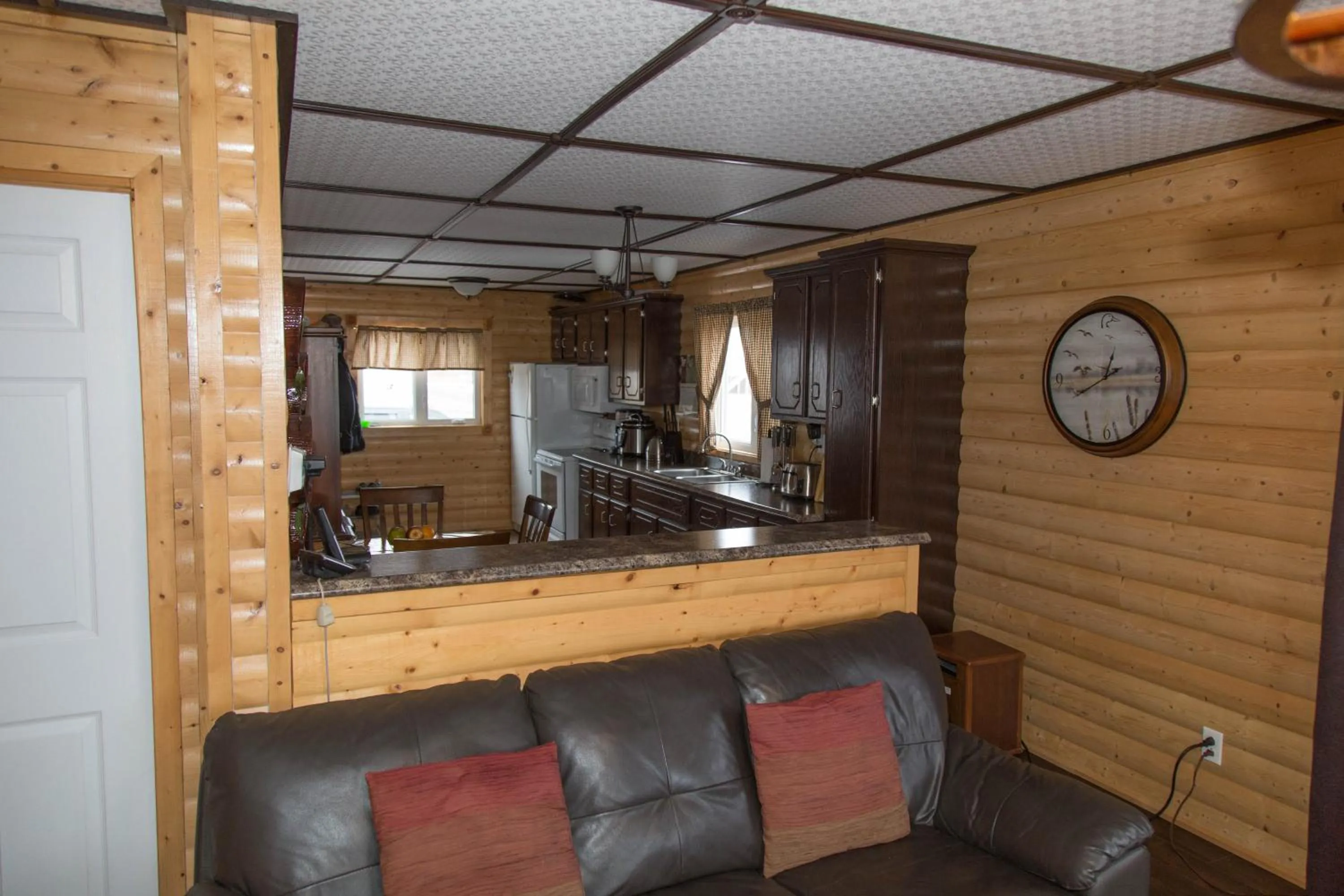Kitchen or kitchenette in Burnt Cape Cabins