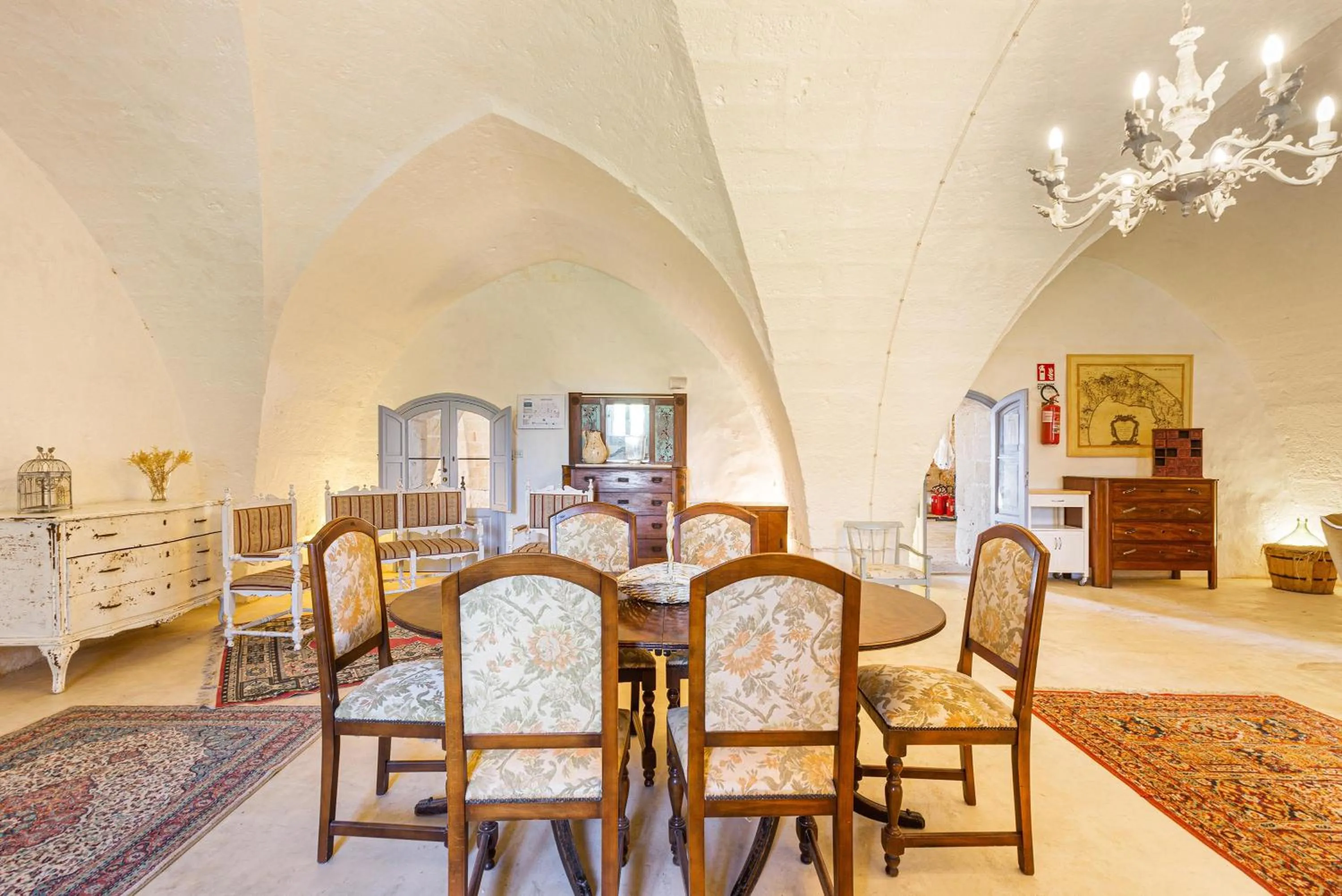 Living room in Masseria Pepe