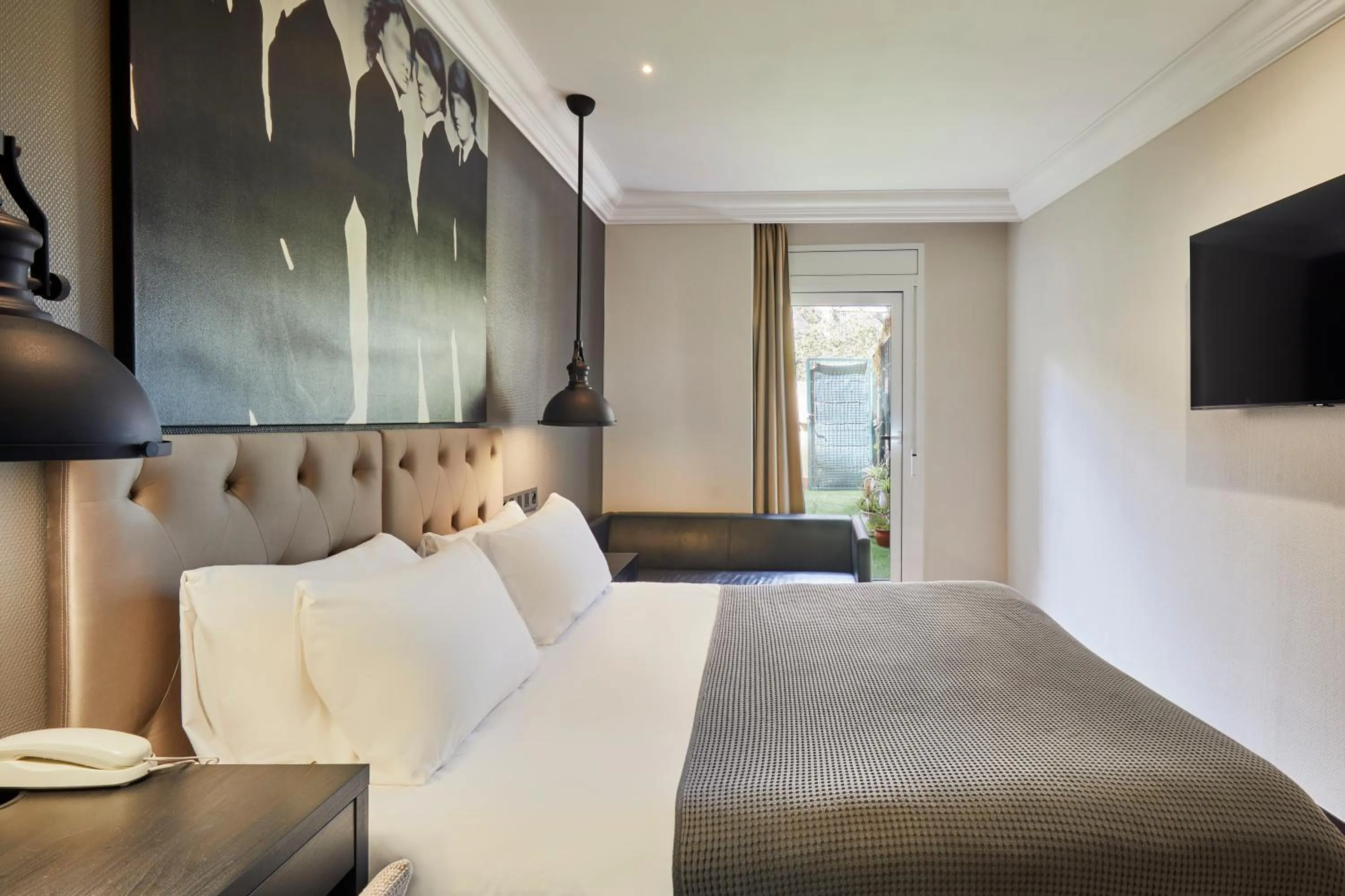 Bedroom in Hotel Cortes Rambla