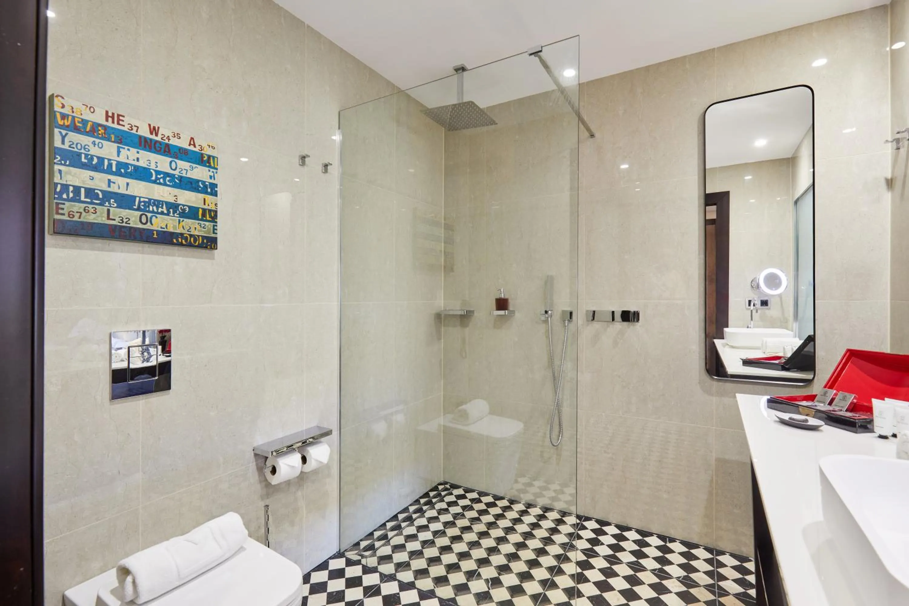 Bathroom in Hotel Cortes Rambla