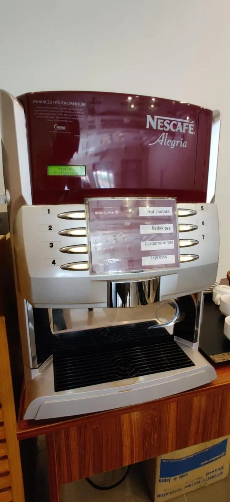 Coffee/tea facilities in Kallisto Hotel