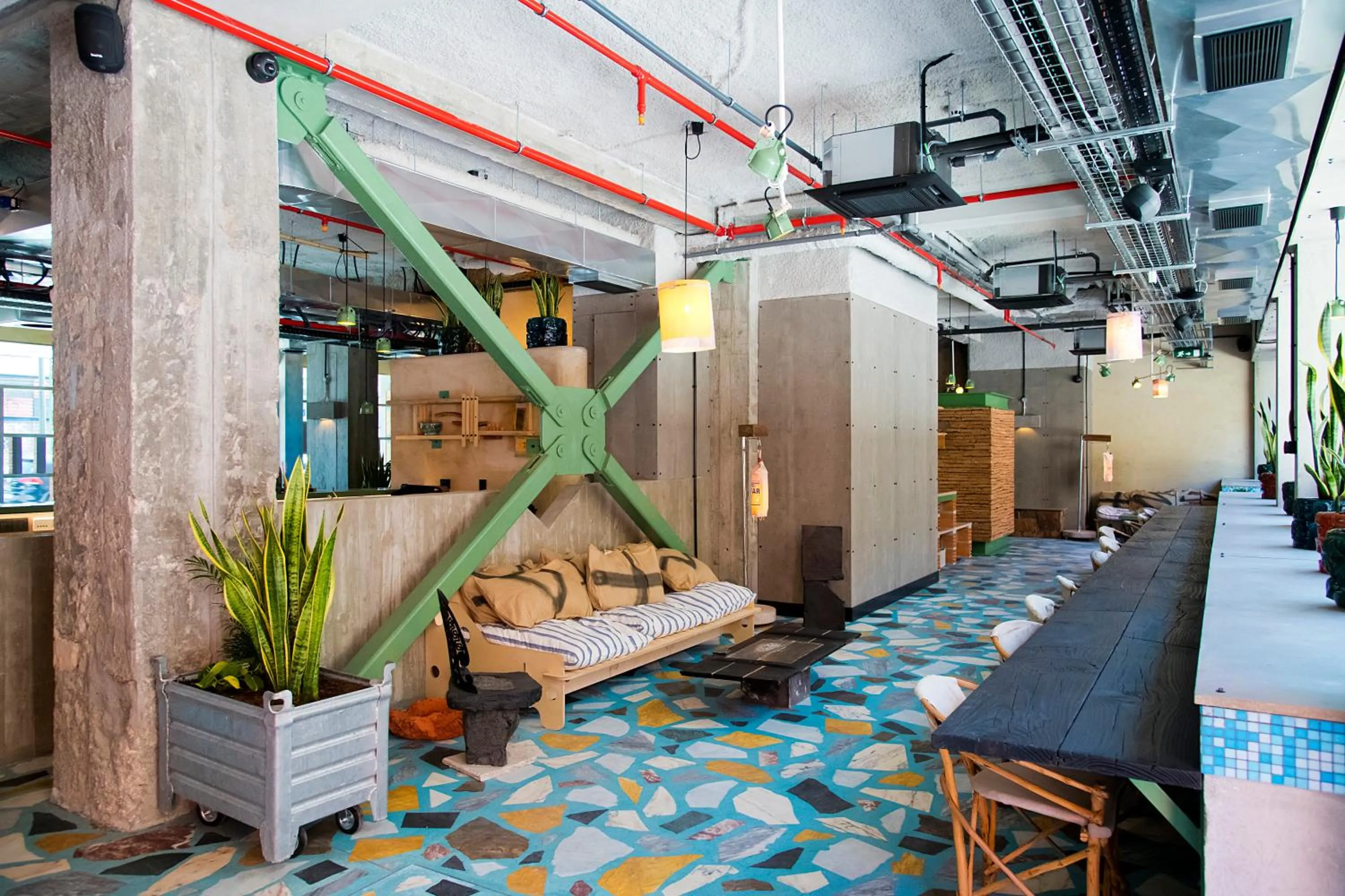 Lobby or reception in JAM Lisbon