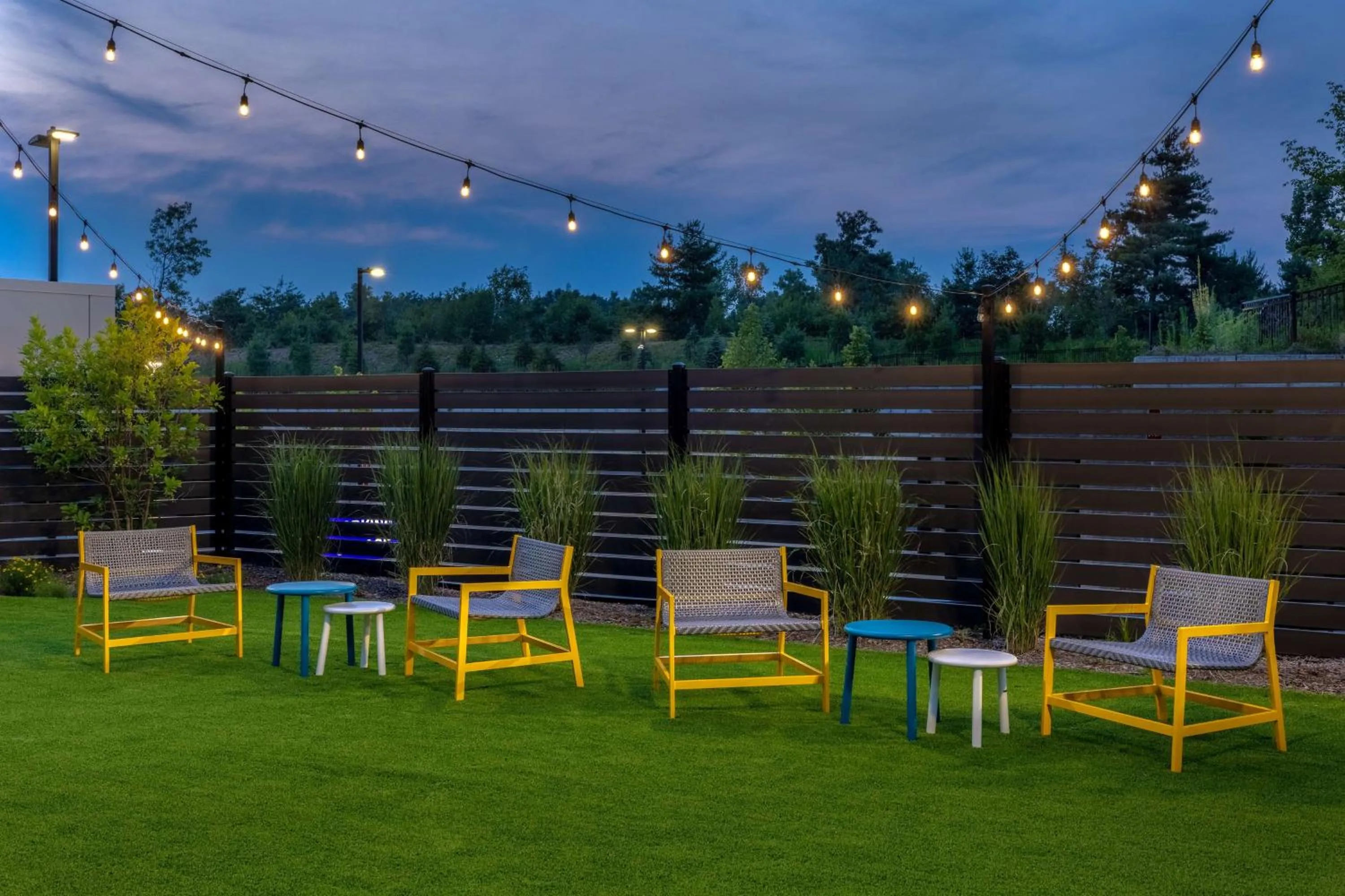 Patio in Home2 Suites By Hilton Bristol