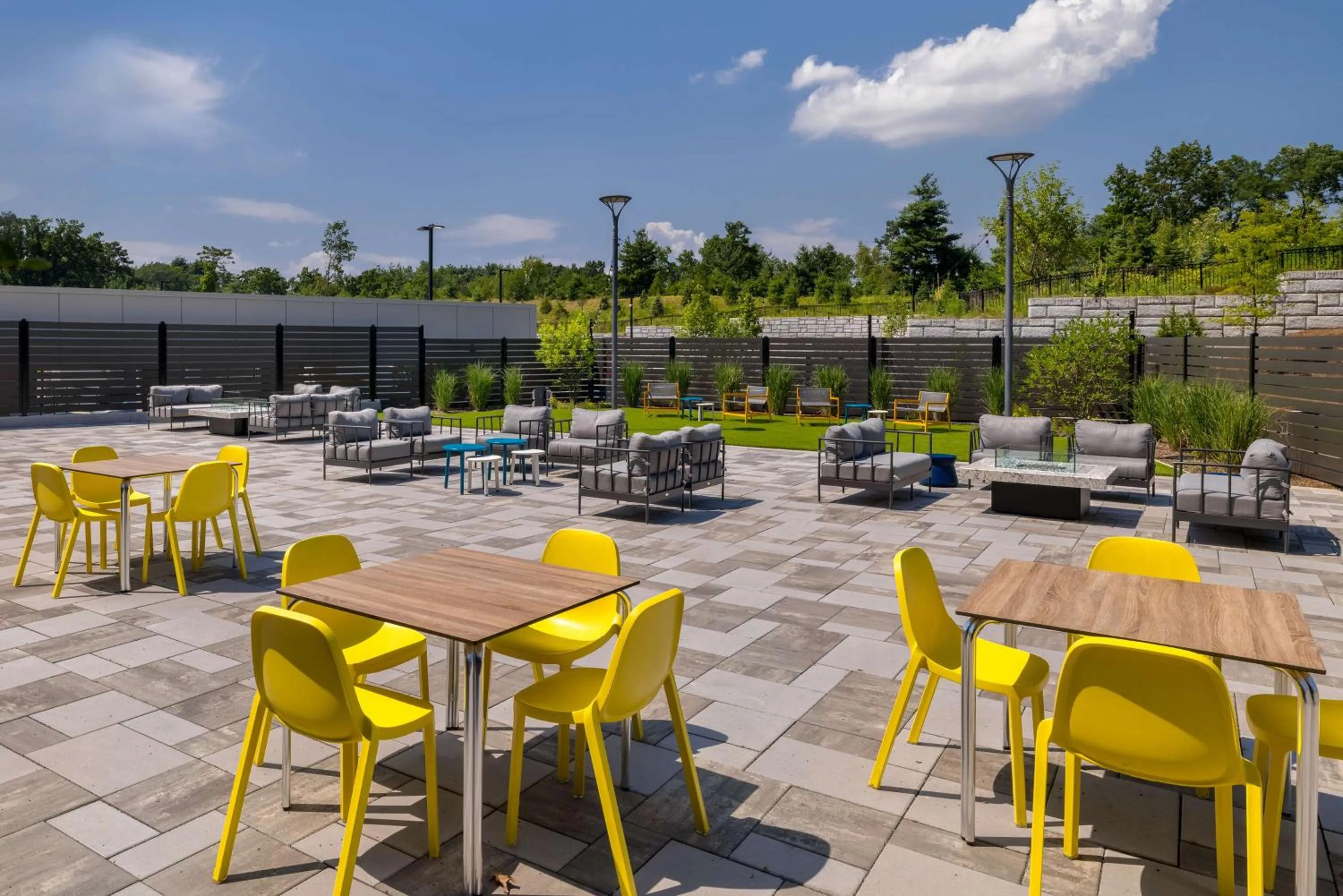 Patio in Home2 Suites By Hilton Bristol