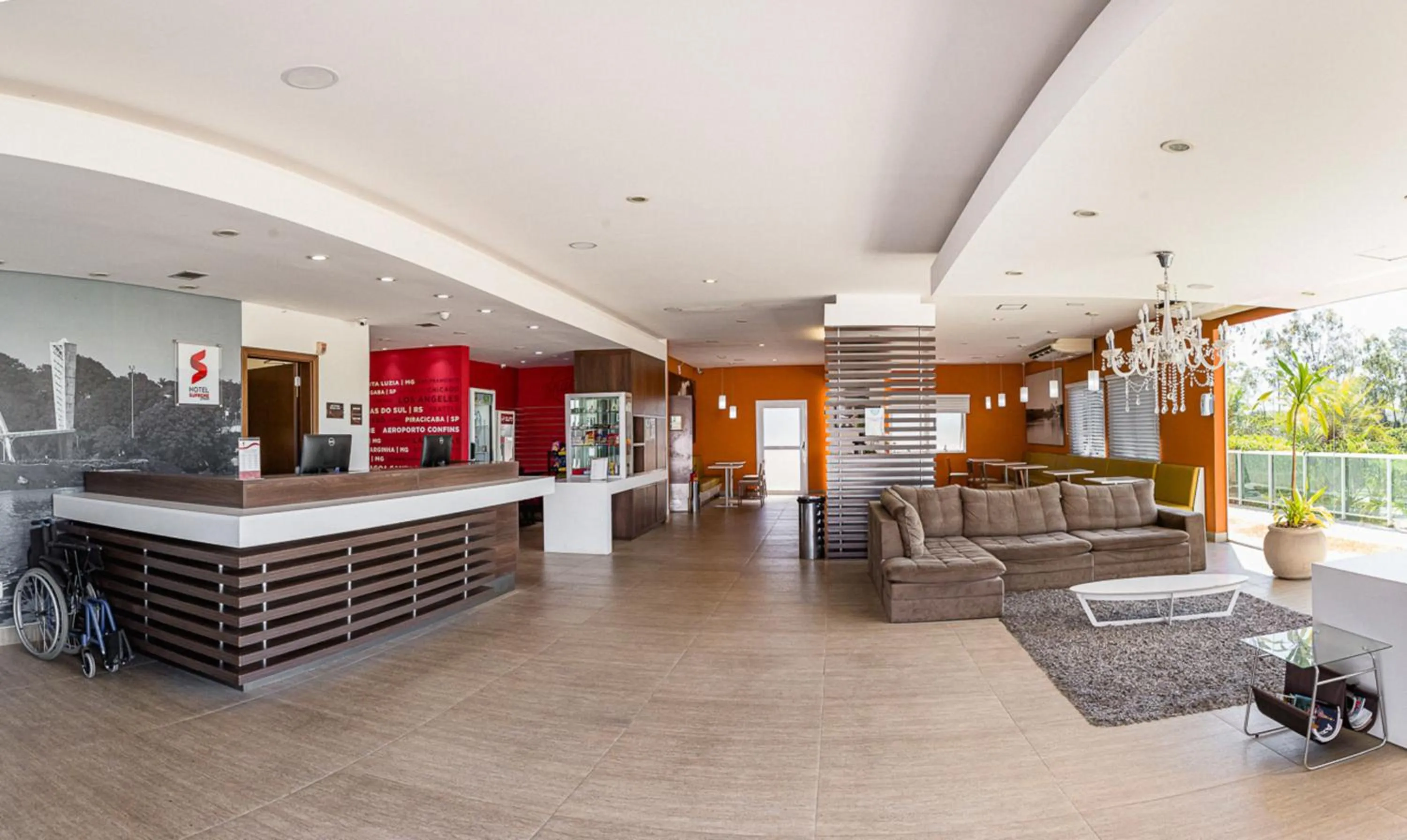 Lobby or reception in VOA Business Supreme Choice Confins