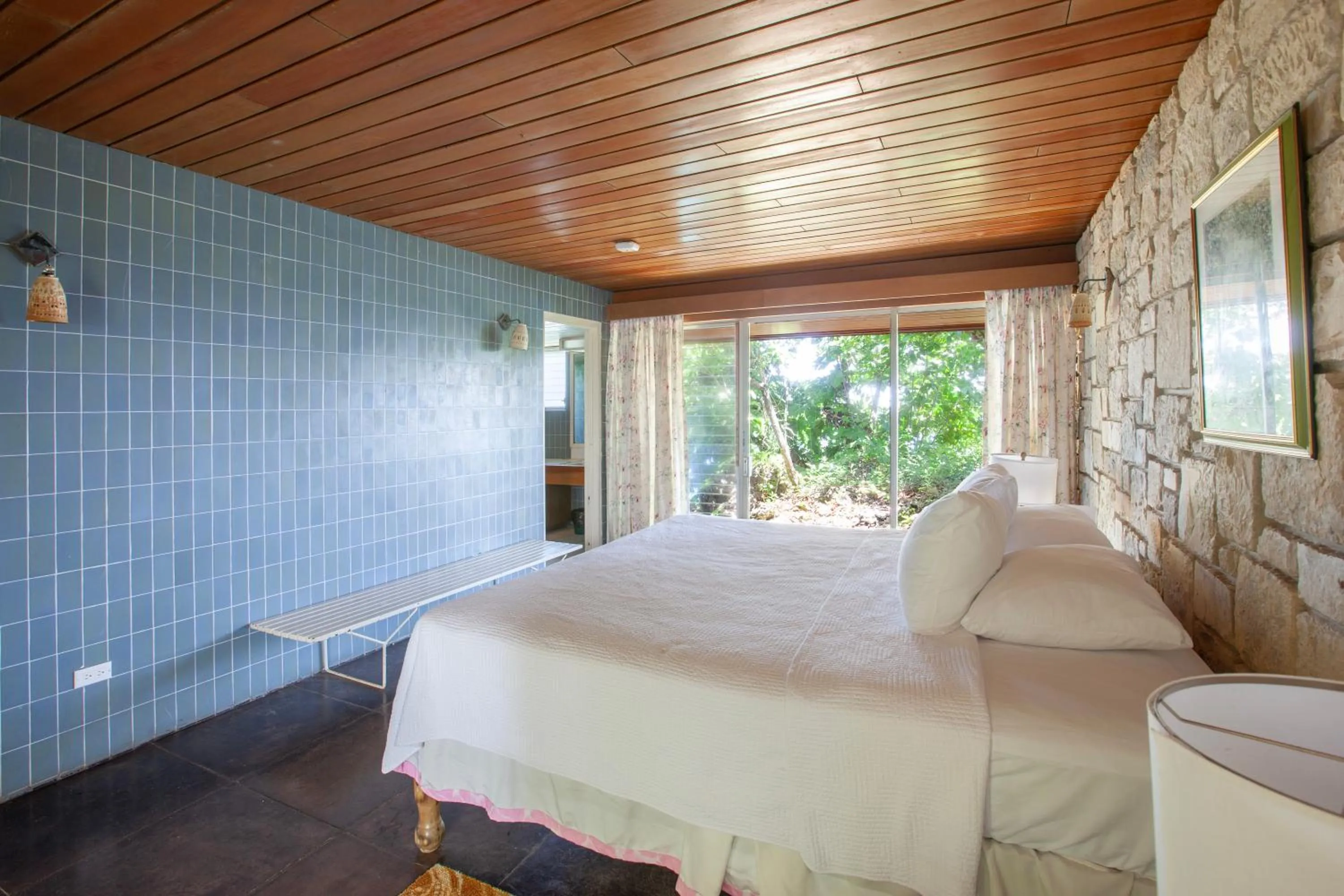 Bed in Frenchman's Cove Resort