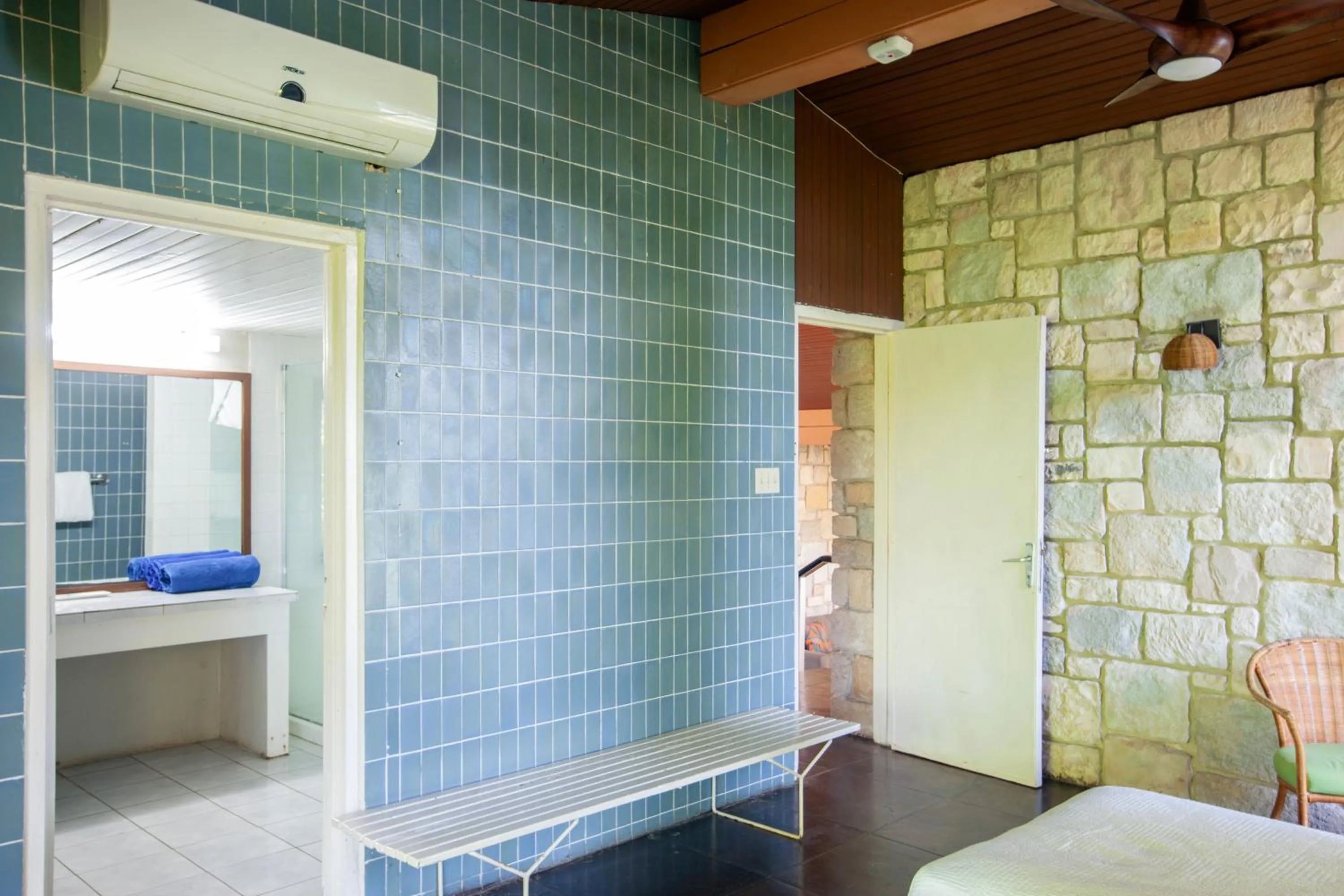 Bed in Frenchman's Cove Resort