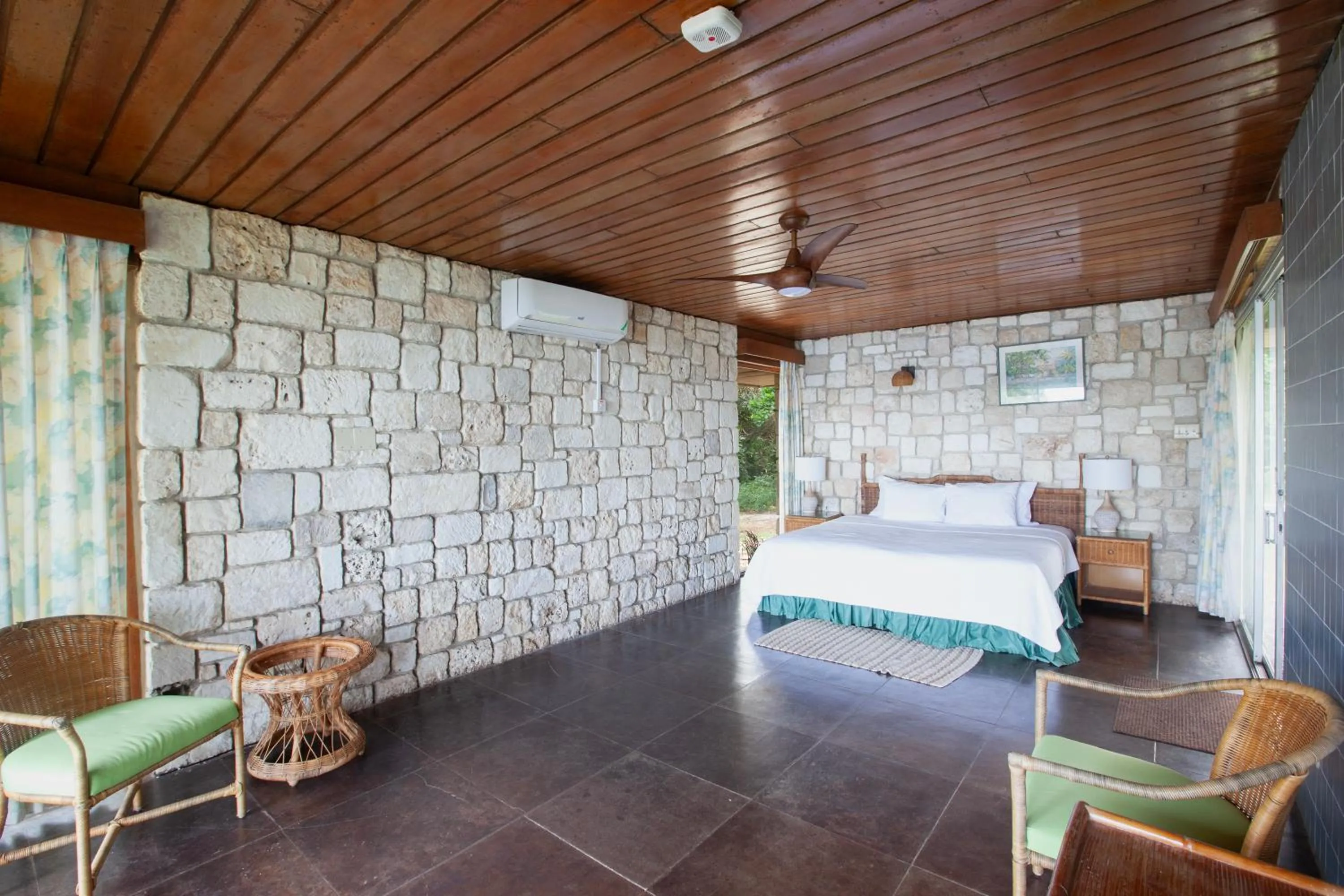 Bed in Frenchman's Cove Resort