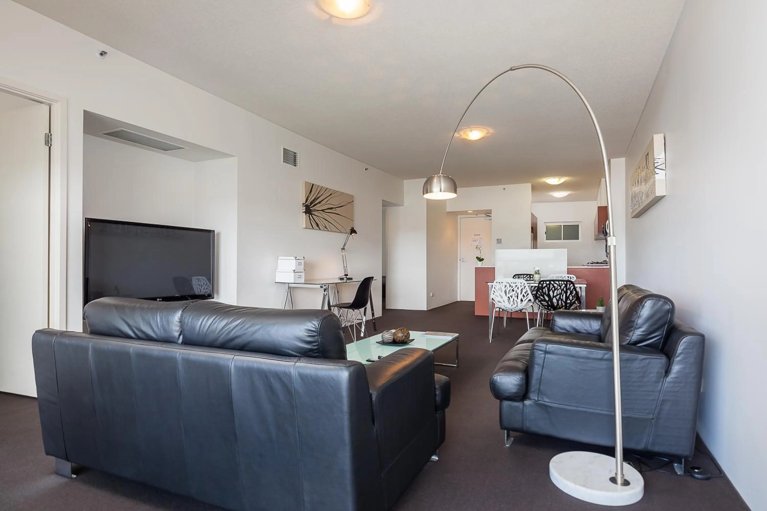 Living room in Oxygen Apartments